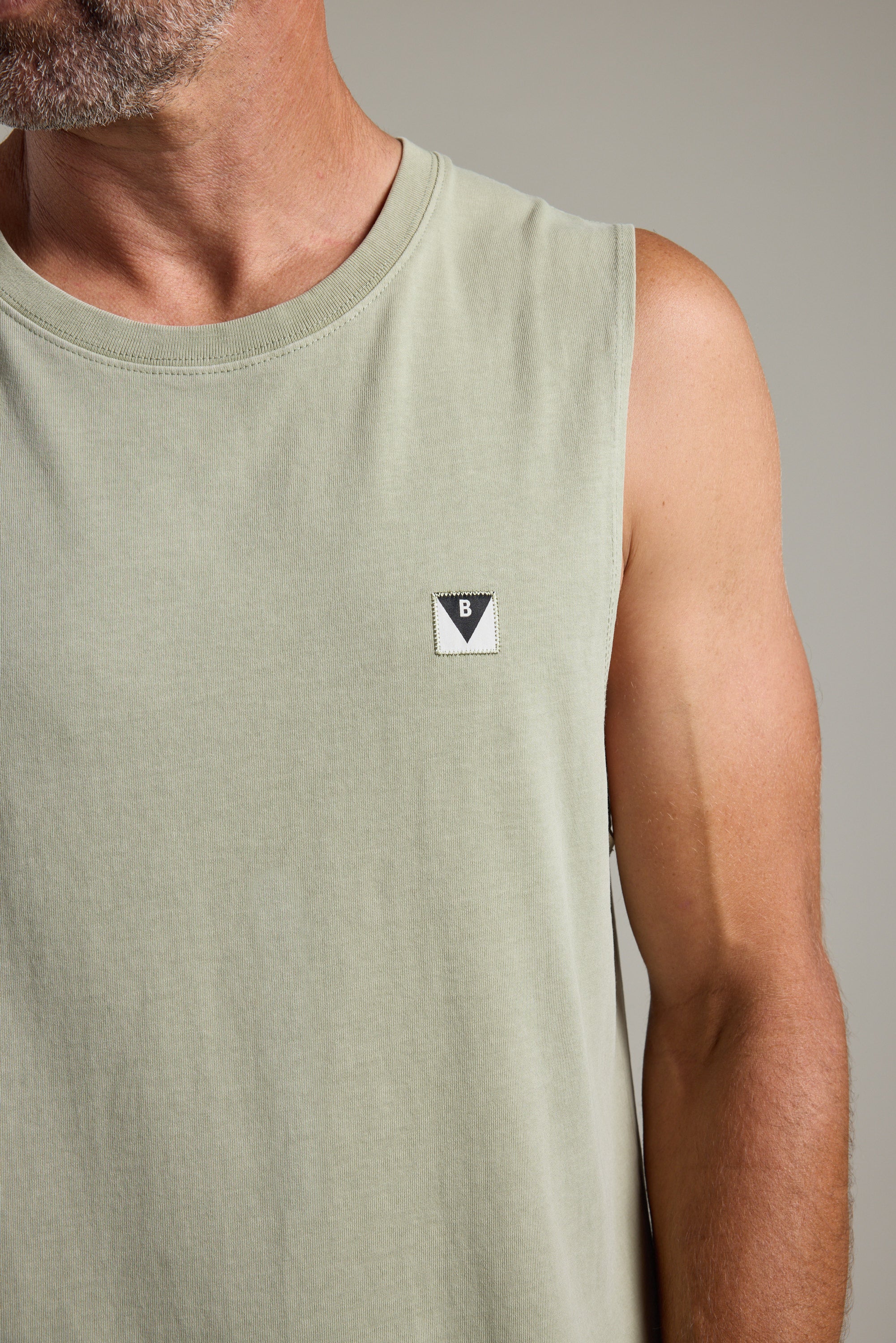 Newton Washed Singlet - Image 4