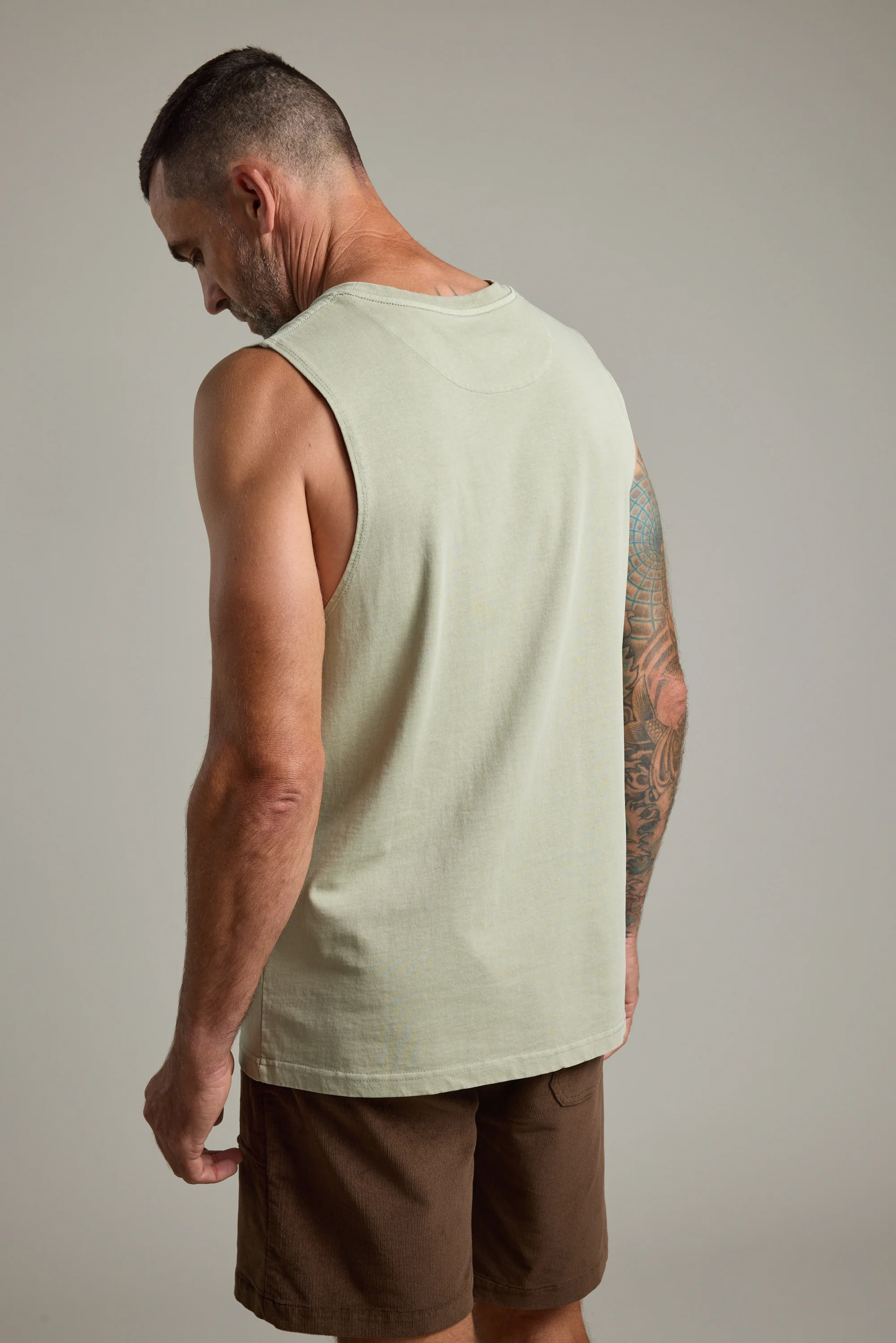 Newton Washed Singlet - Image 6