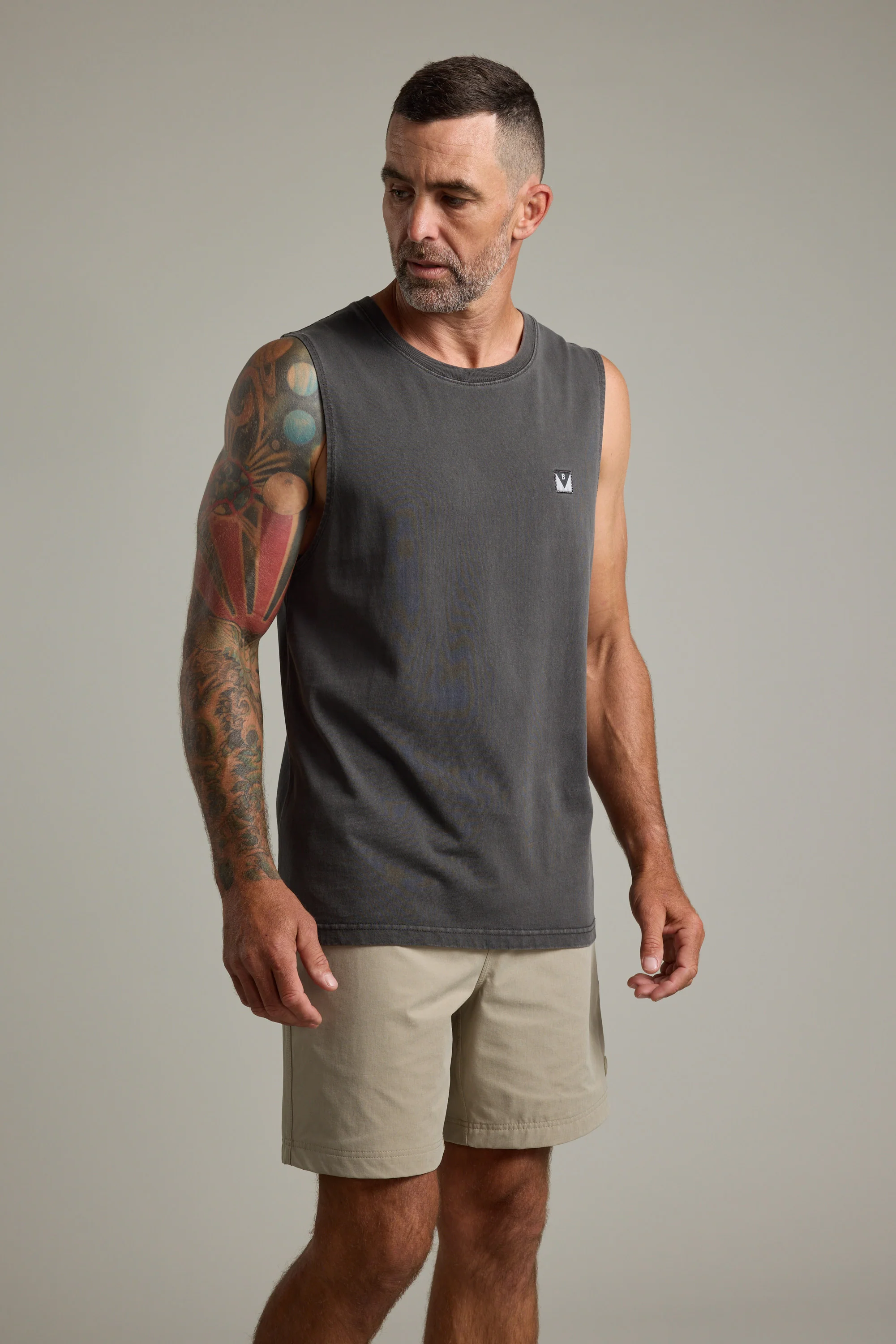 Newton Washed Singlet - Image 5