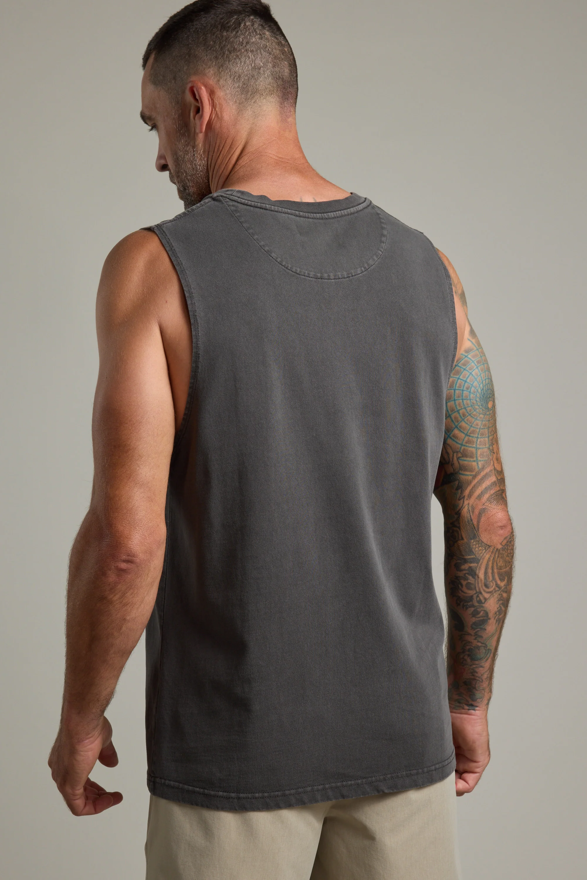 Newton Washed Singlet - Image 6
