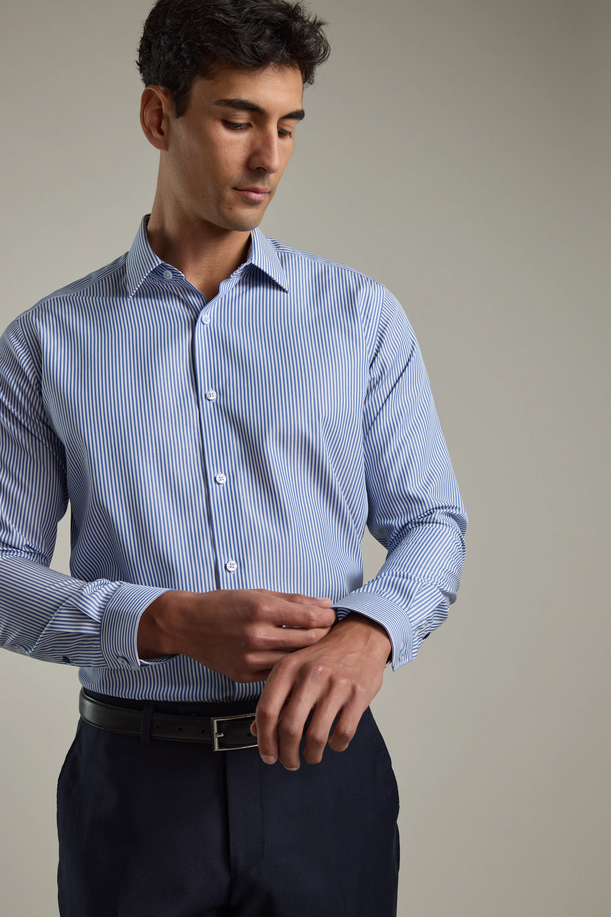 Norton Stripe Business Shirt - Image 4