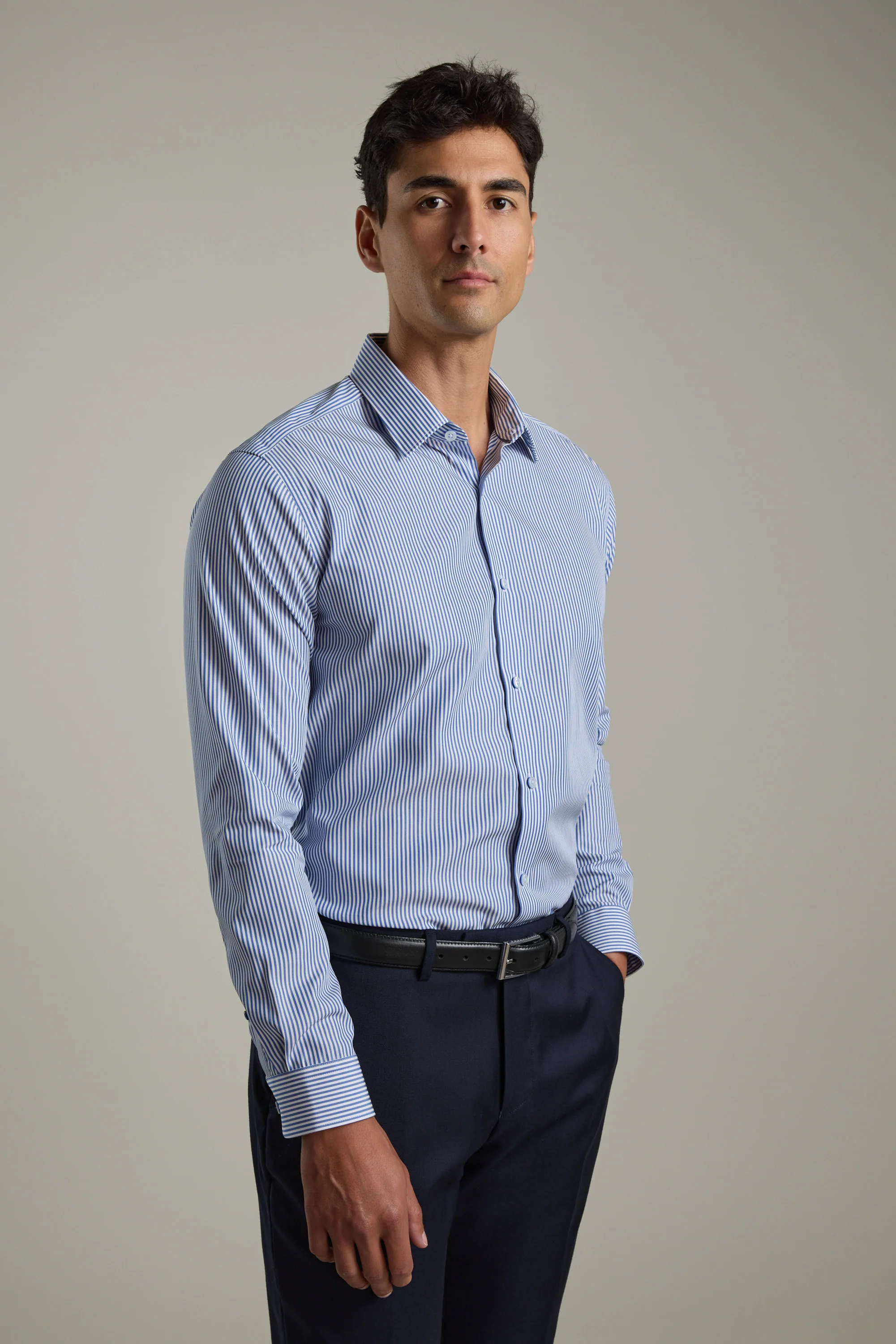 Norton Stripe Business Shirt - Image 5