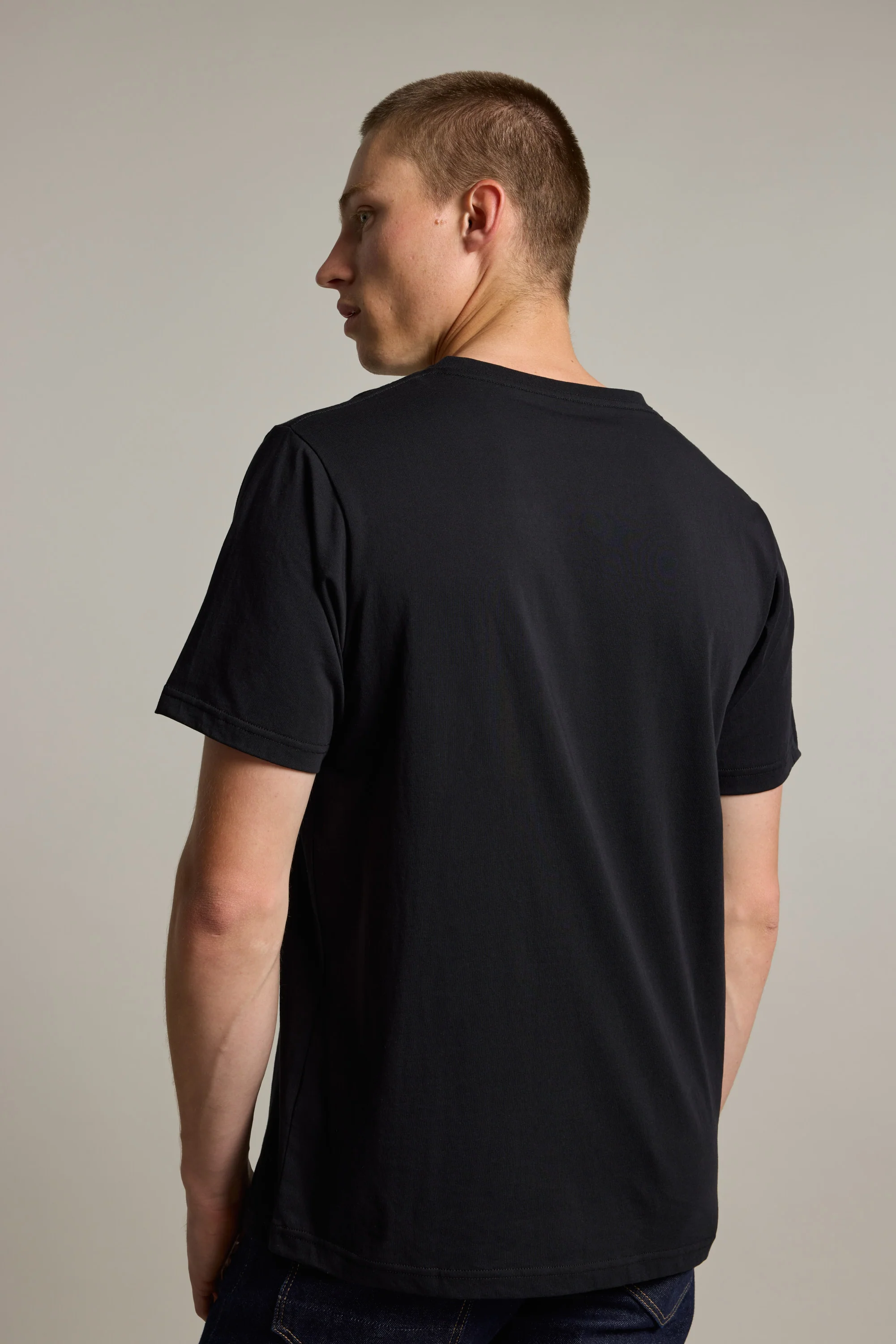 Organic Cotton V Neck Tee - Image 7