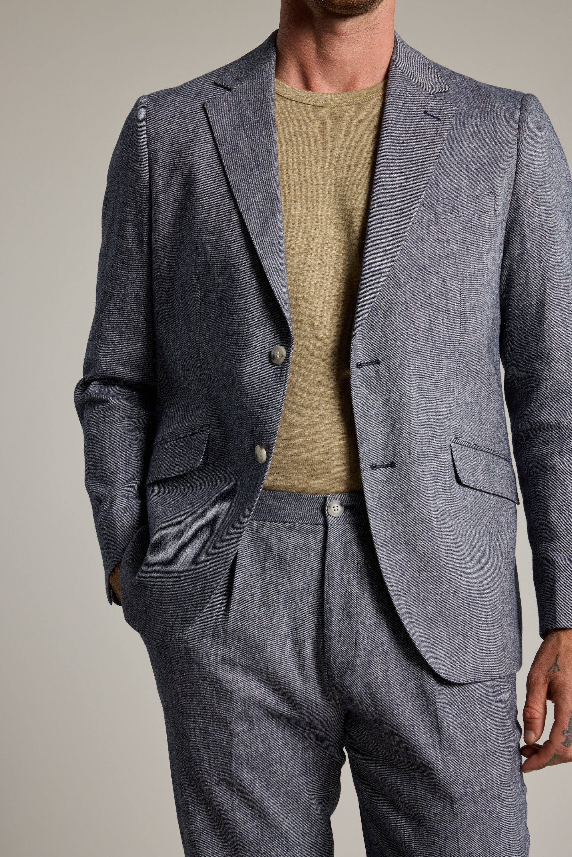 Paden Twill Blazer - Image 5