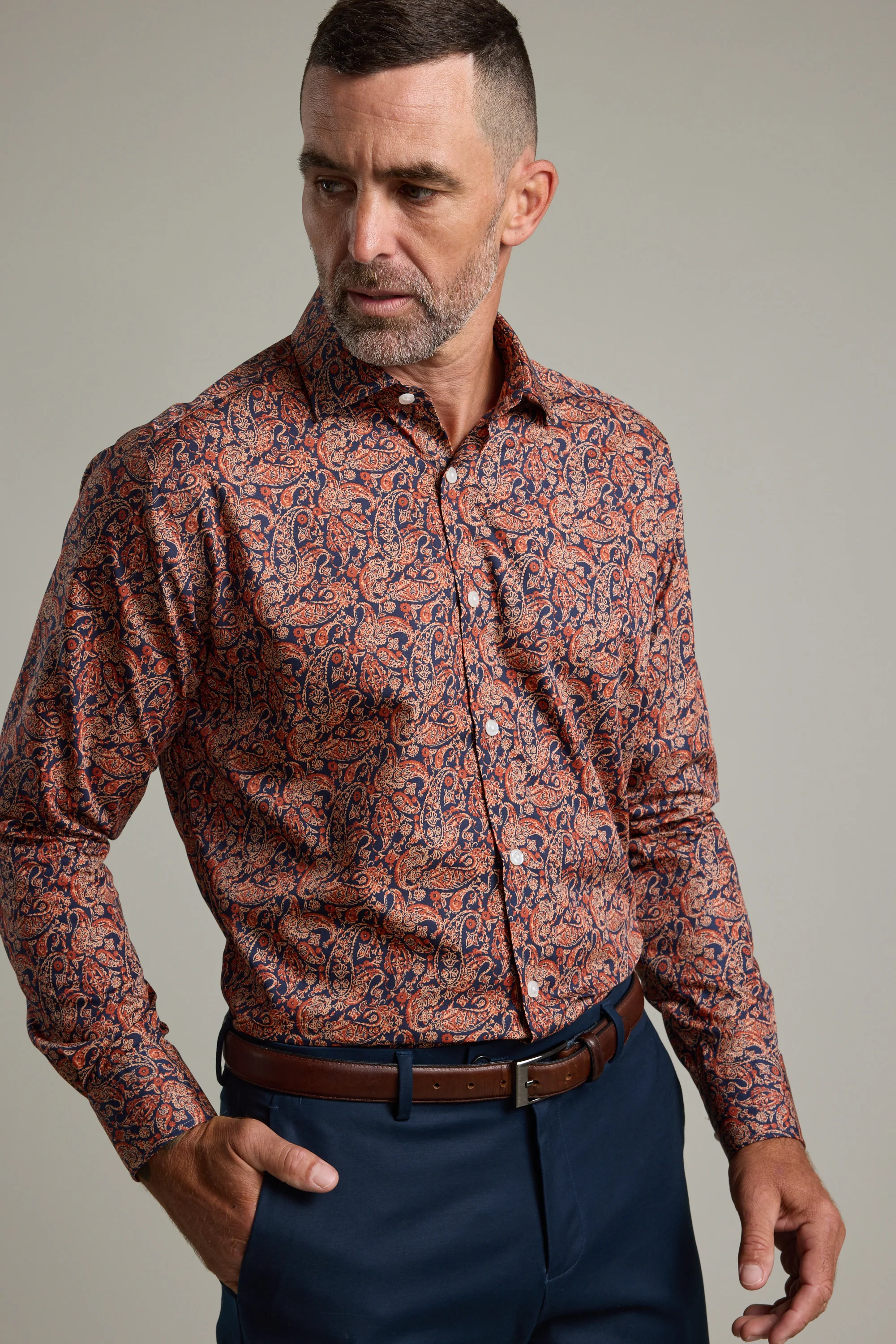 Paisley Business Shirt - Image 3