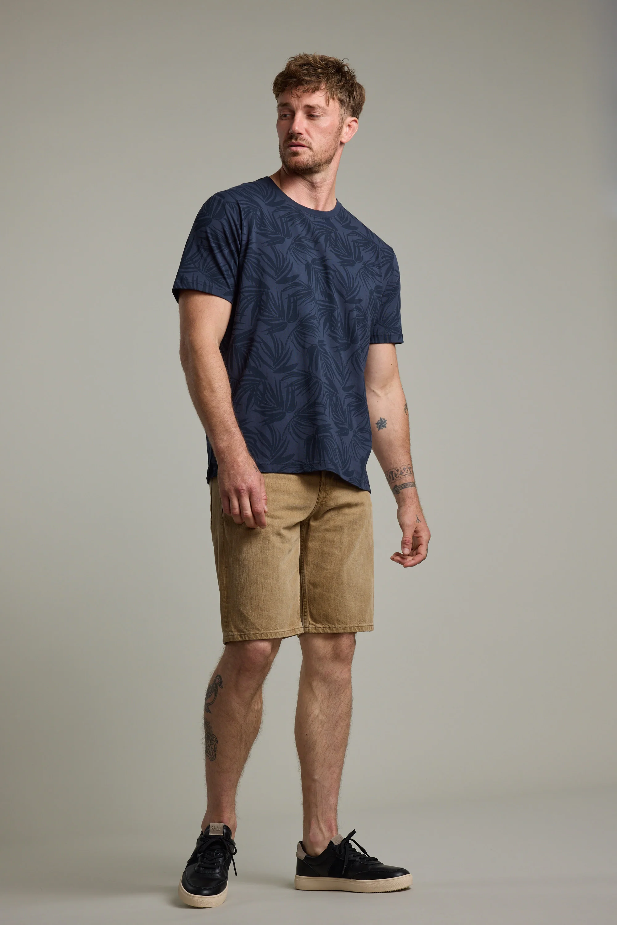 Palm Leaves Print Tee - Image 2