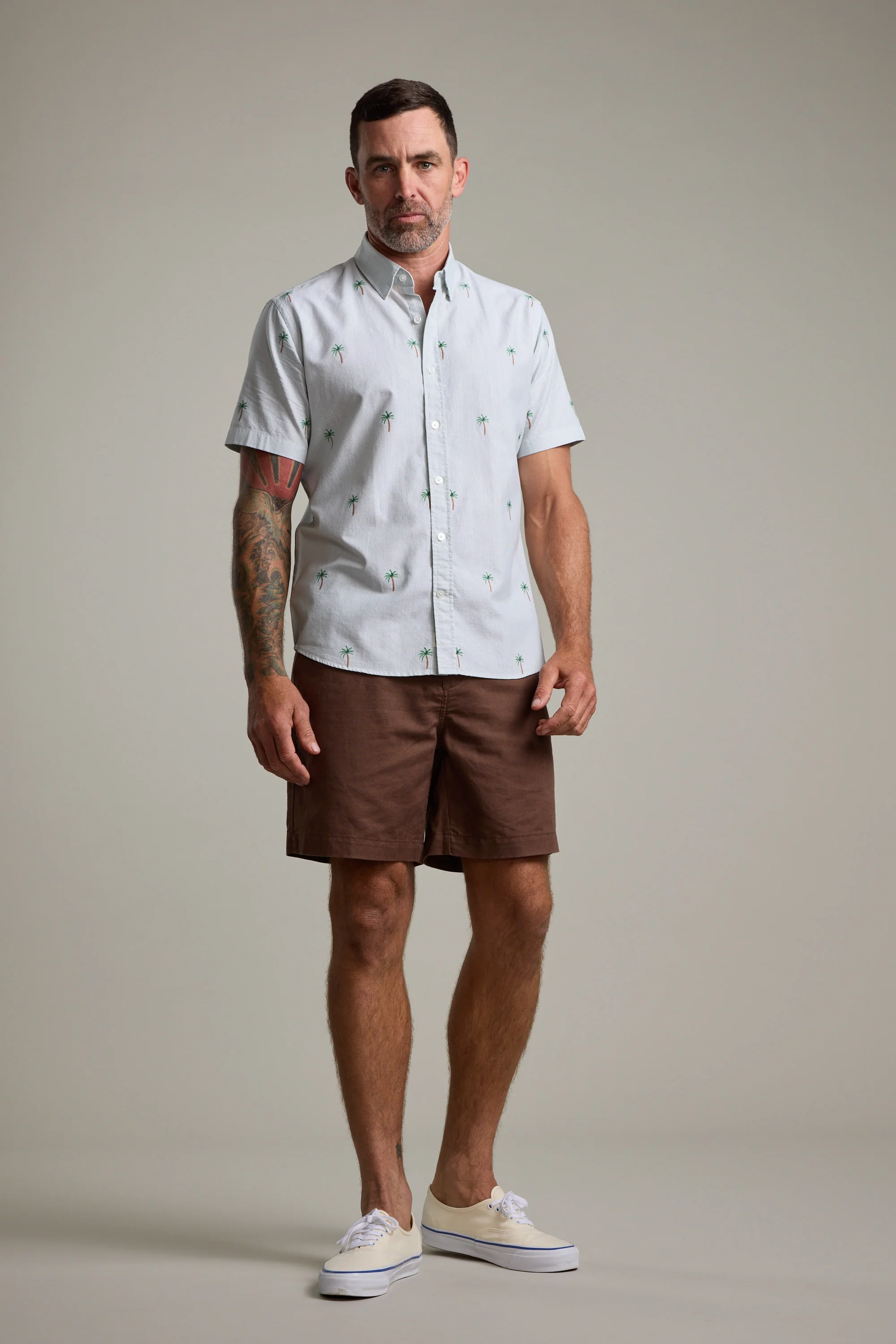 Palm Stripe Shirt - Image 2