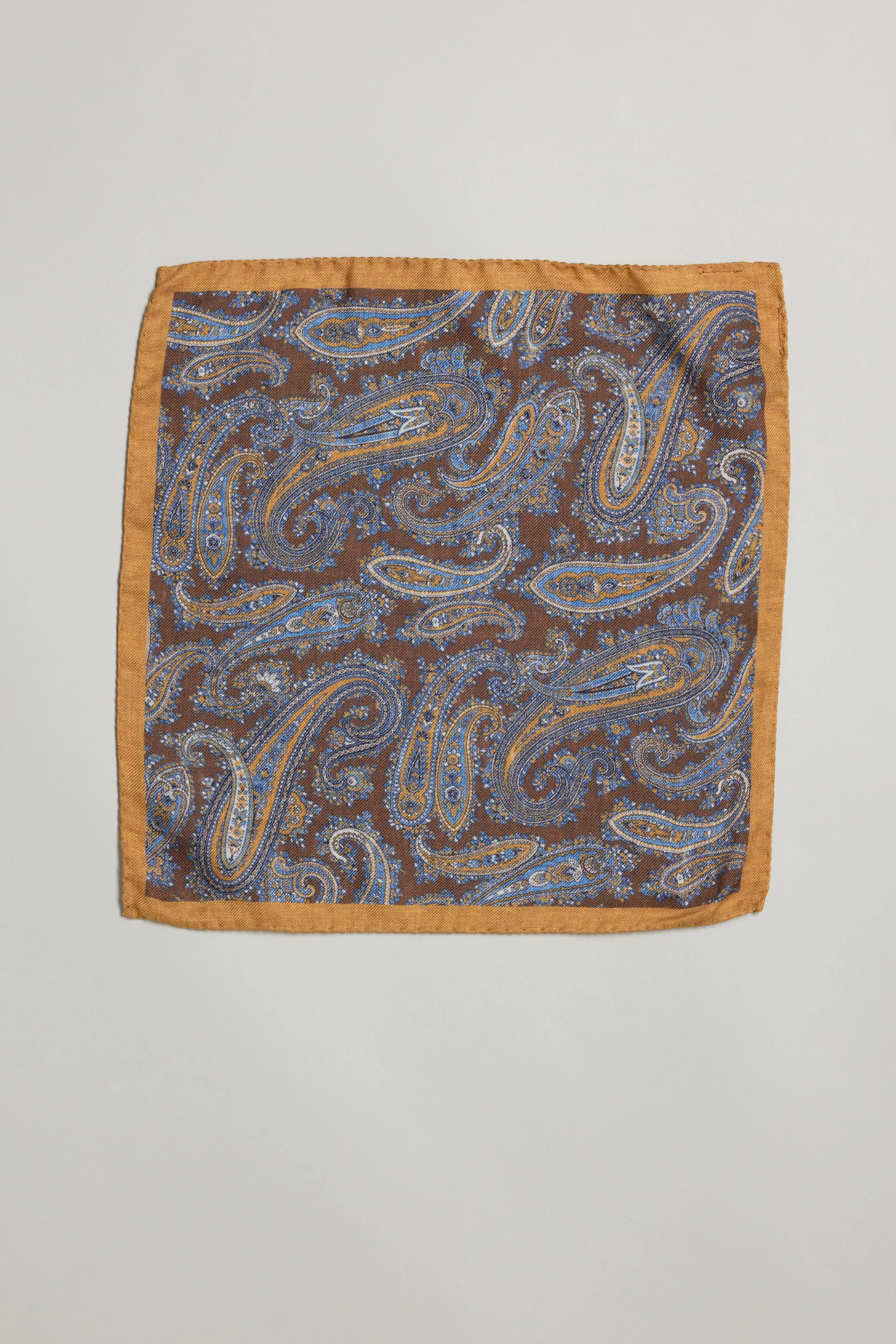 Parisian Paisley Pocket Square - Image 2