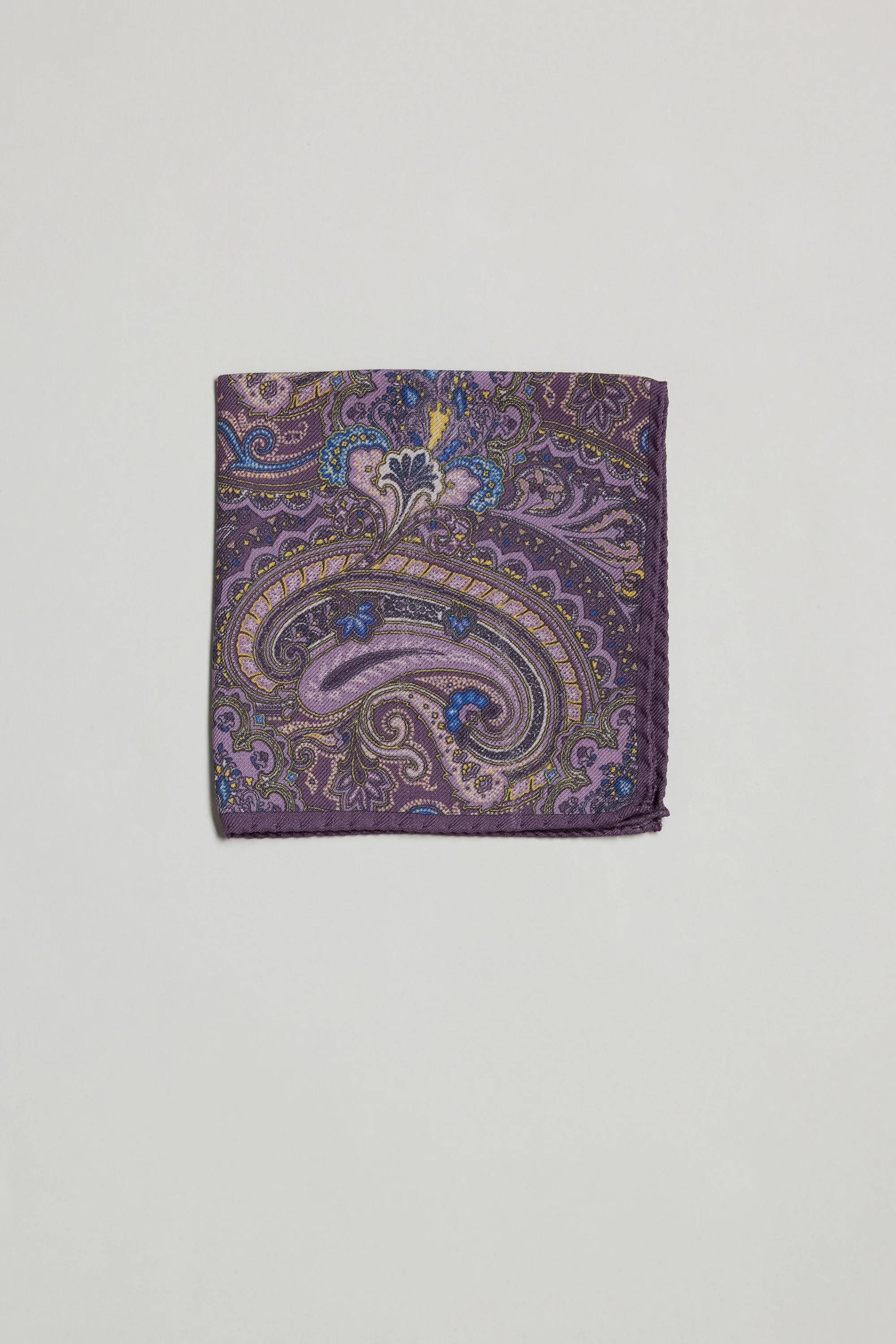 Parisian Paisley Pocket Square