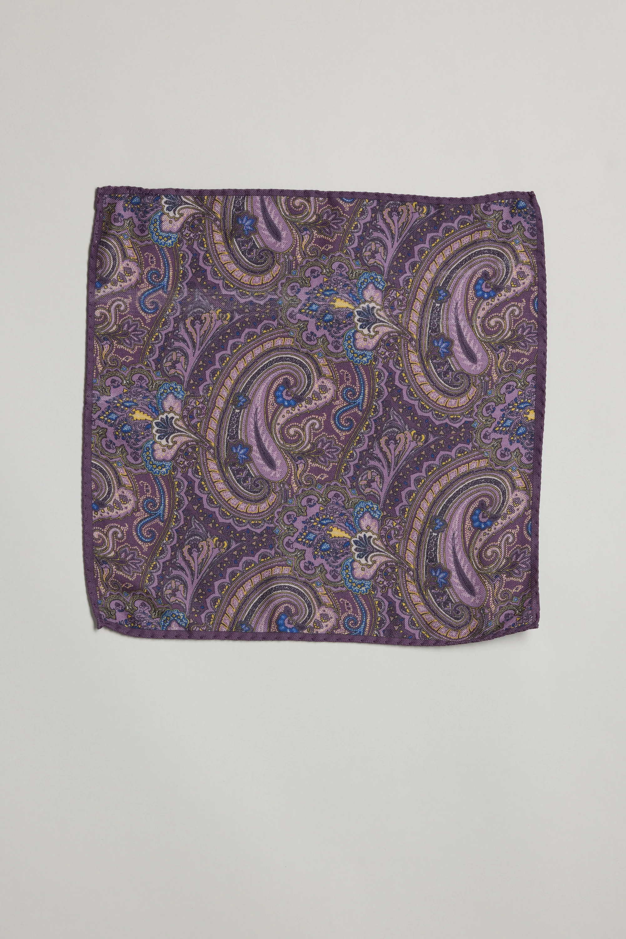 Parisian Paisley Pocket Square - Image 2