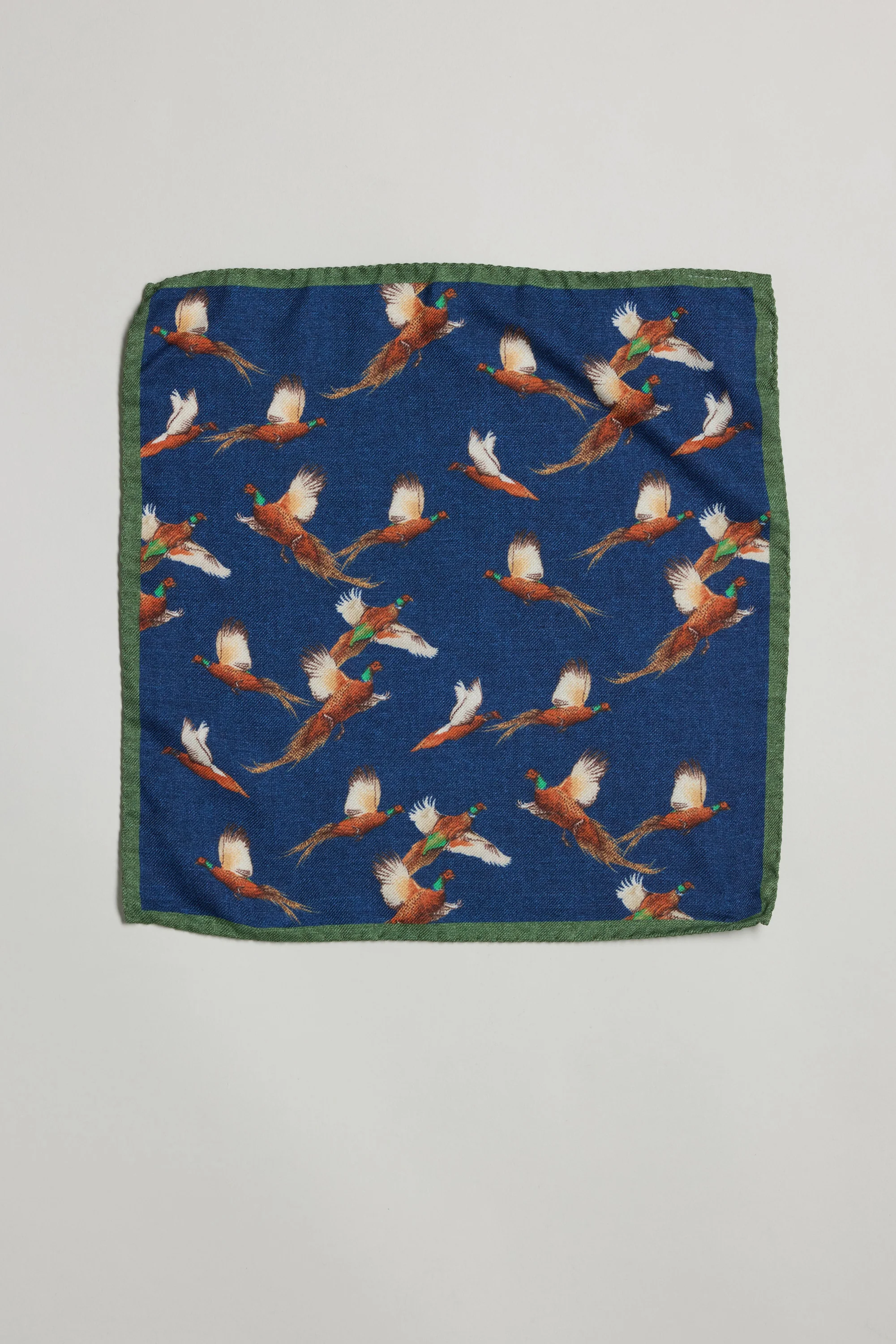 Parisian Pheasant Pocket Square - Image 2