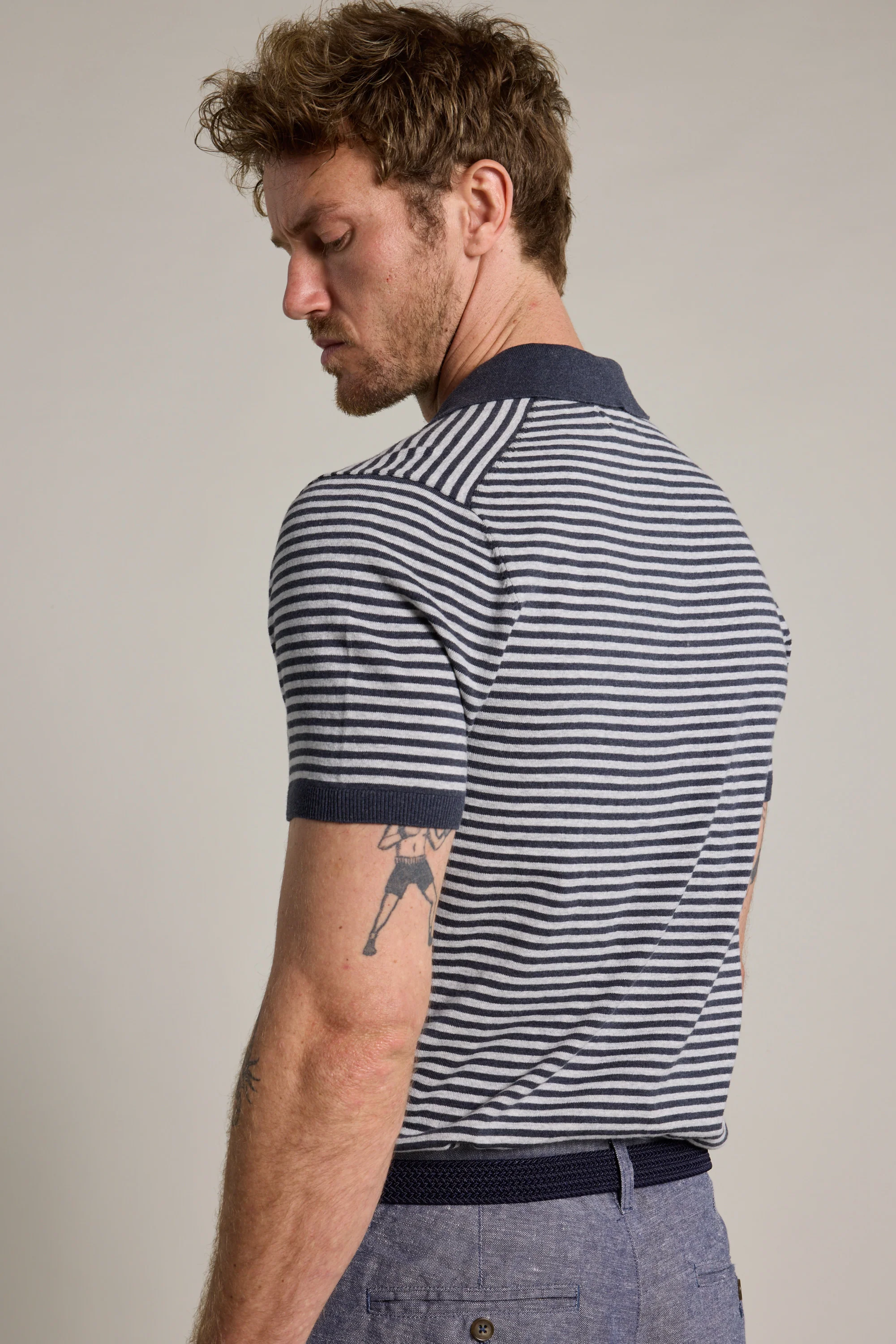 Parkway Cotton Stripe Polo - Image 5