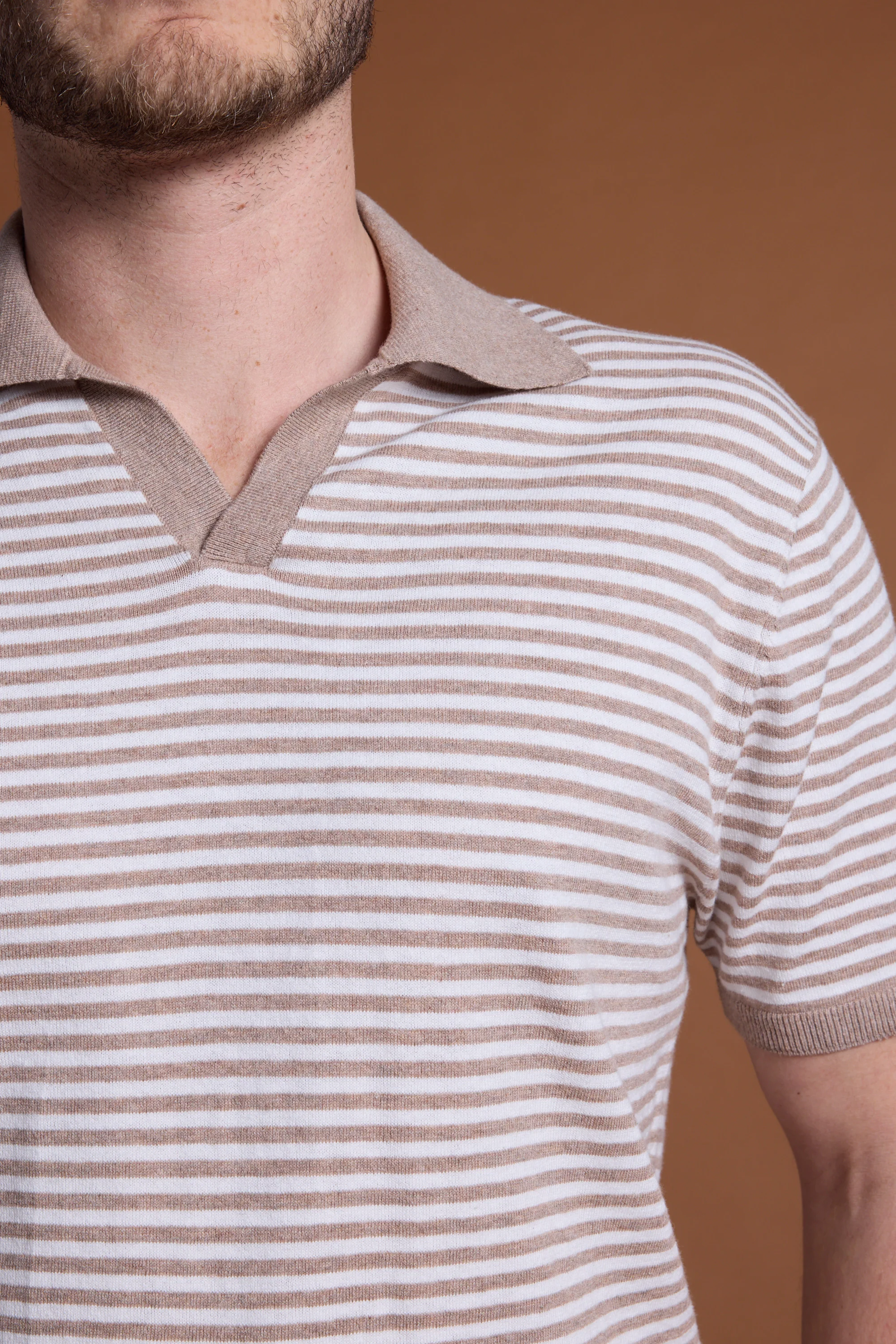 Parkway Cotton Stripe Polo - Image 4