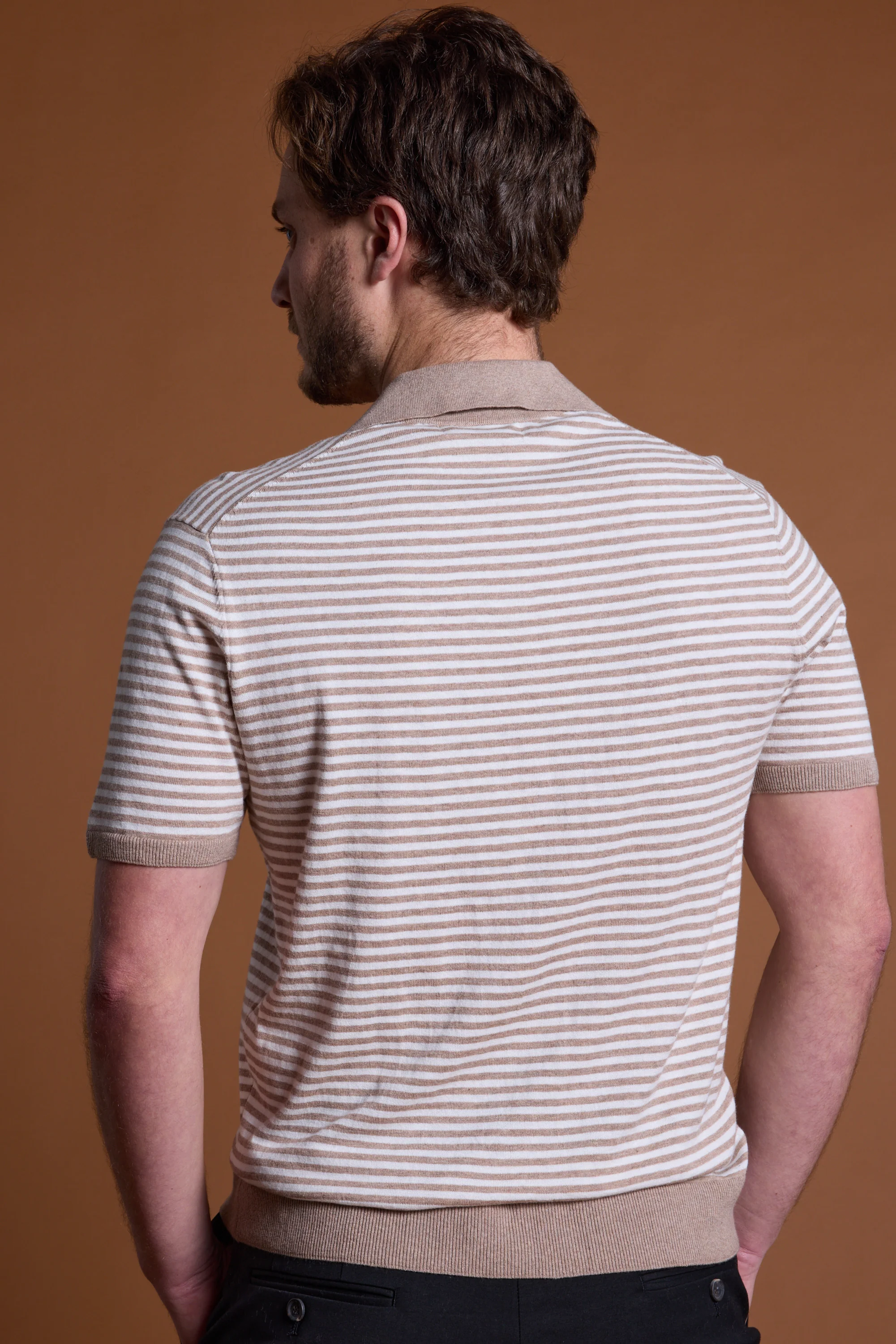Parkway Cotton Stripe Polo - Image 5