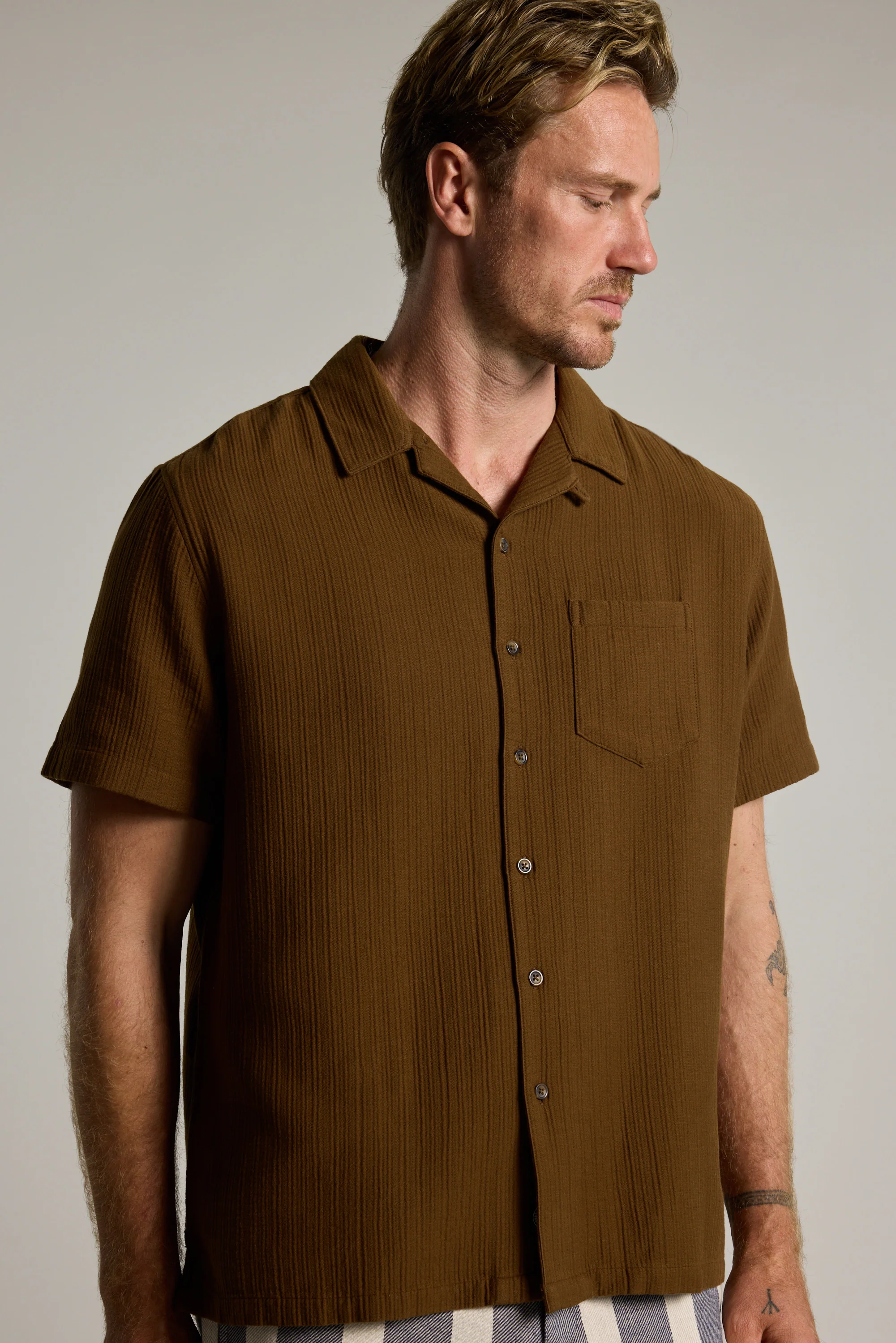 Penfield Texture Cuban Shirt - Image 3