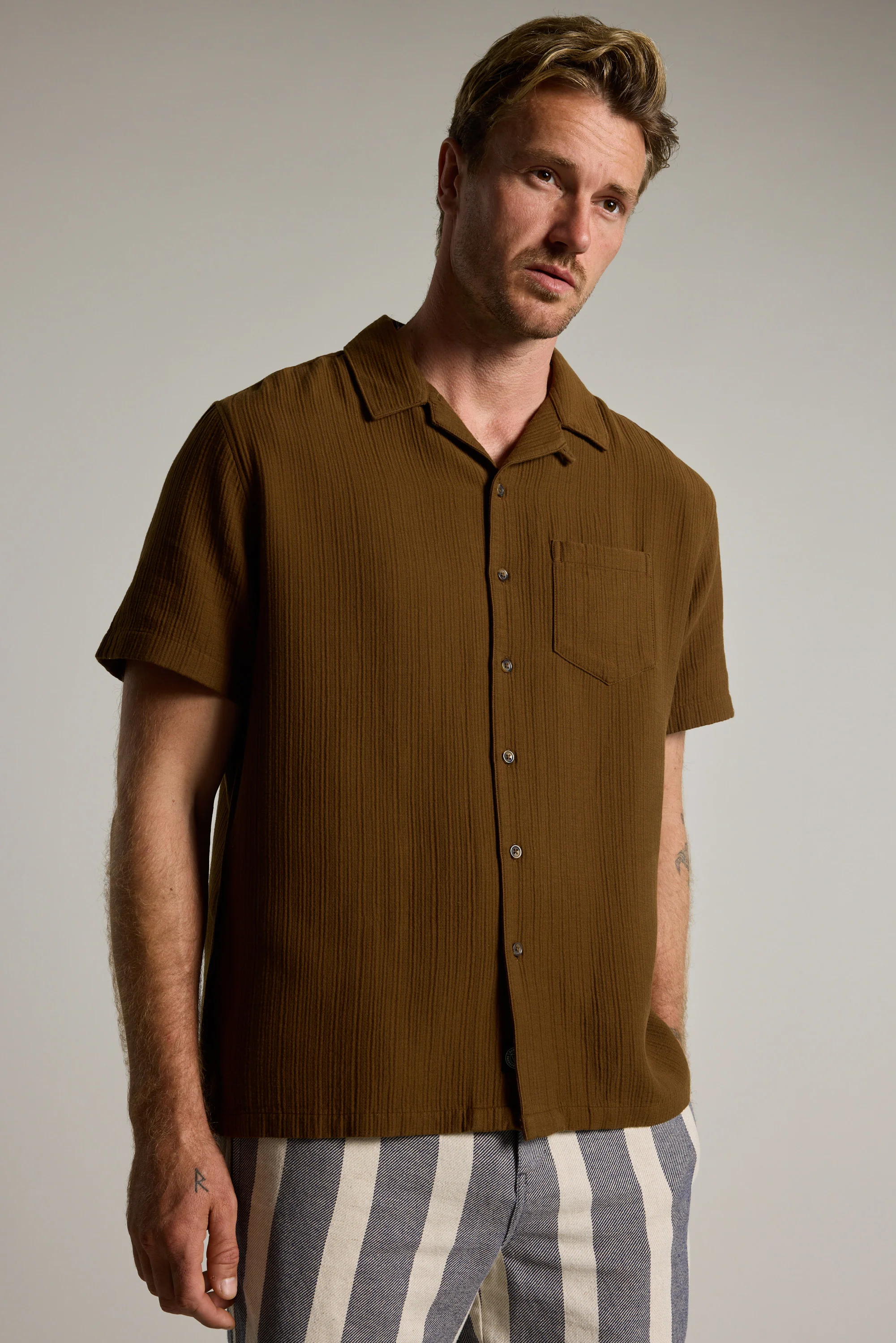 Penfield Texture Cuban Shirt - Image 5