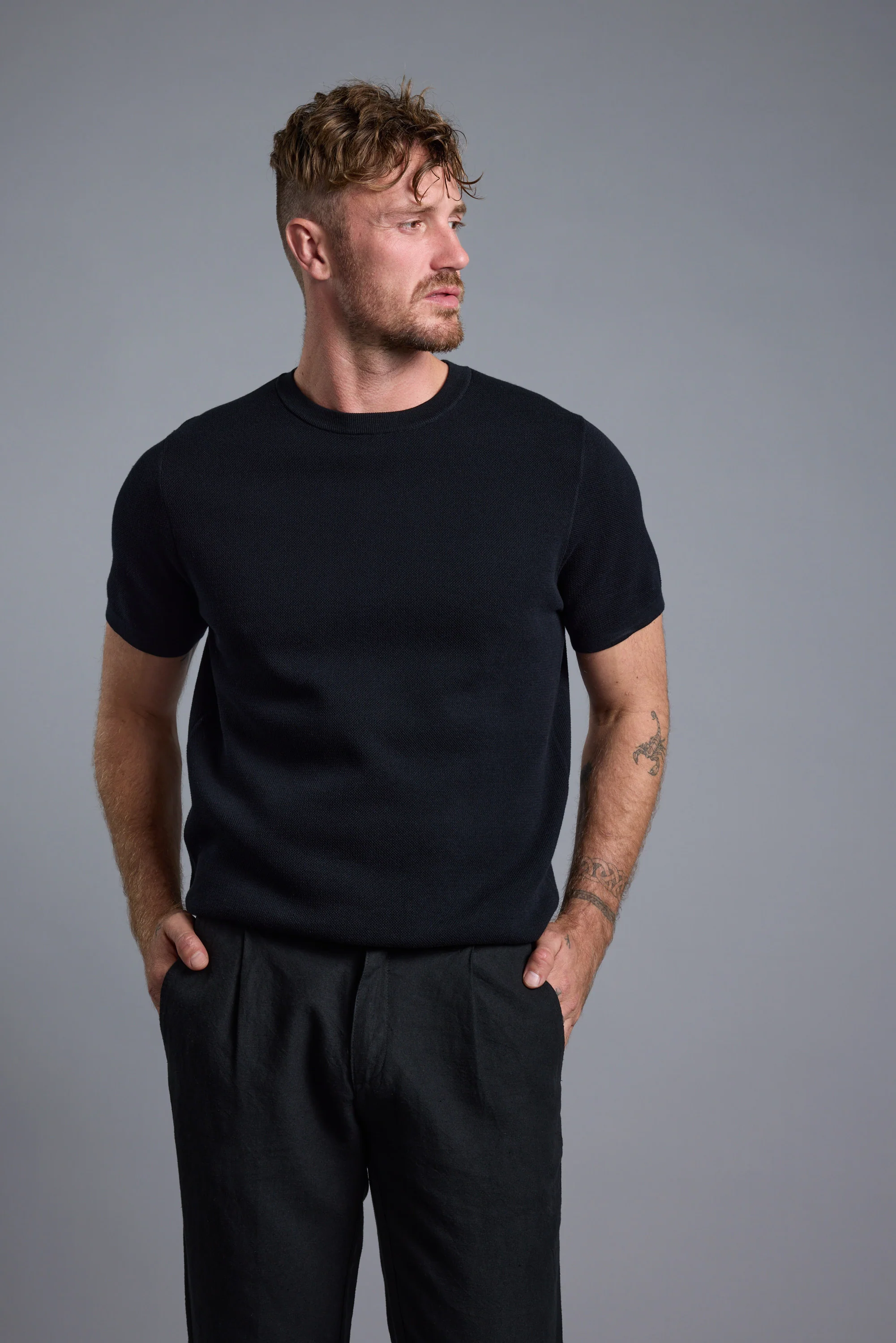 Porto Knit Tee - Image 4