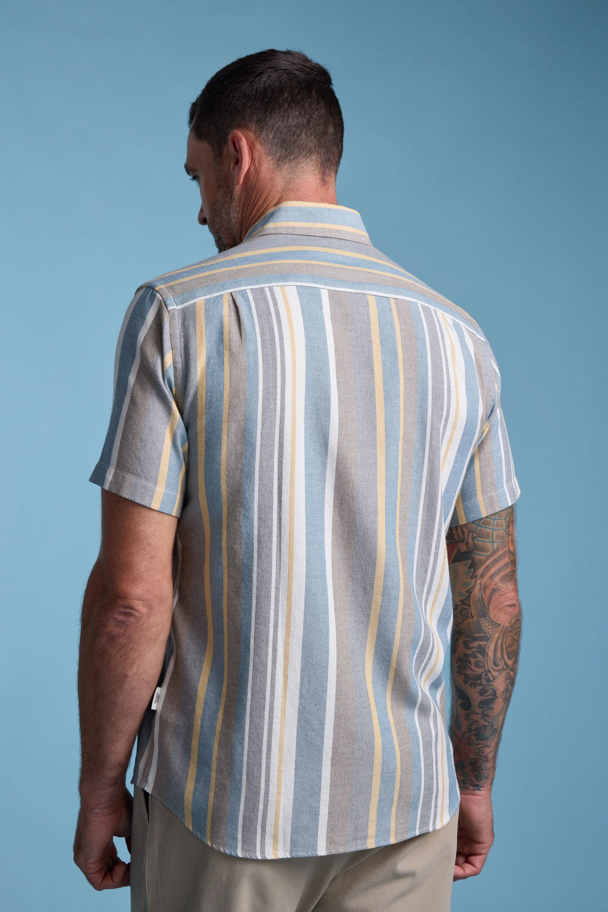Reagen Stripe Shirt - Image 6