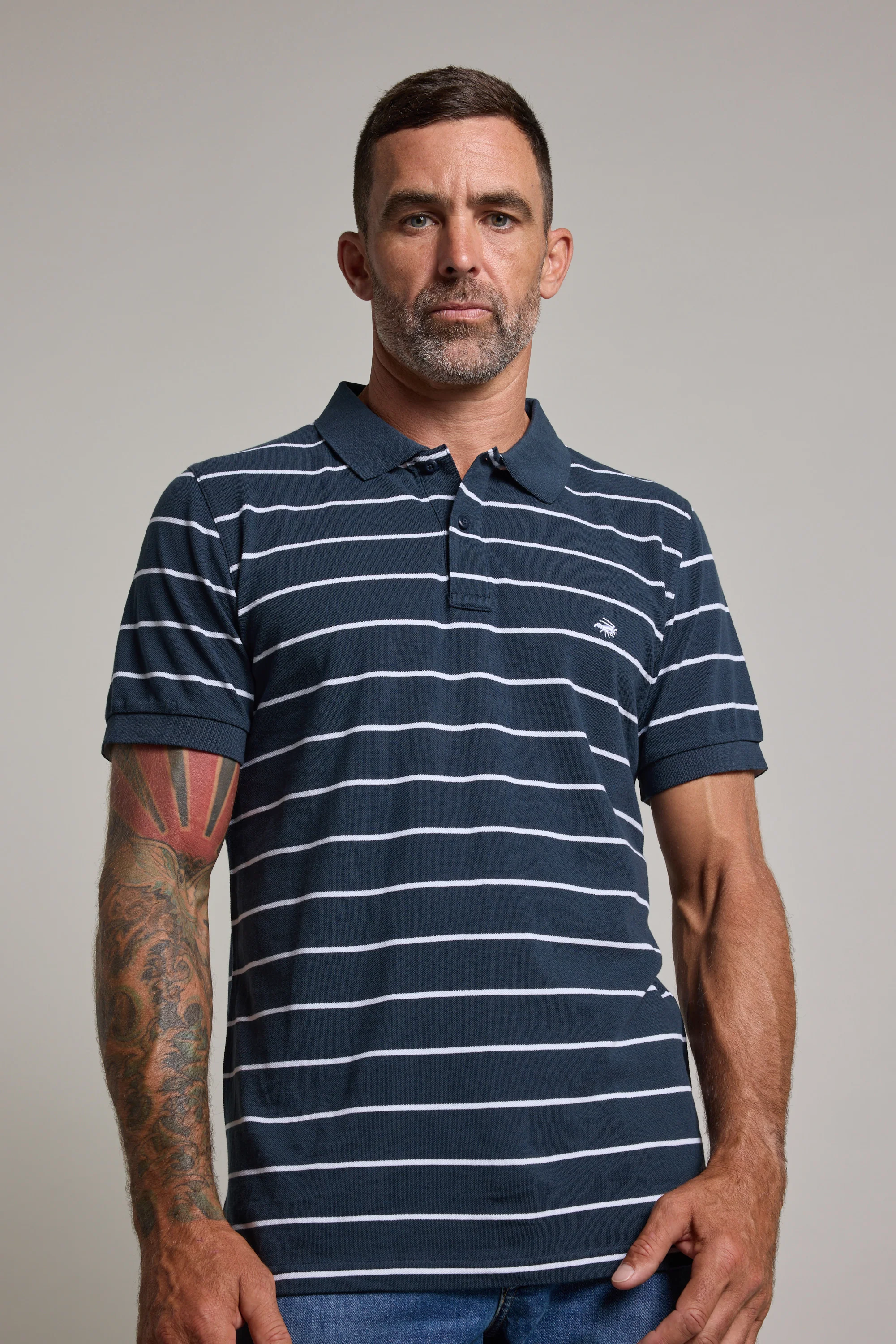 Regent Stripe Polo - Image 5