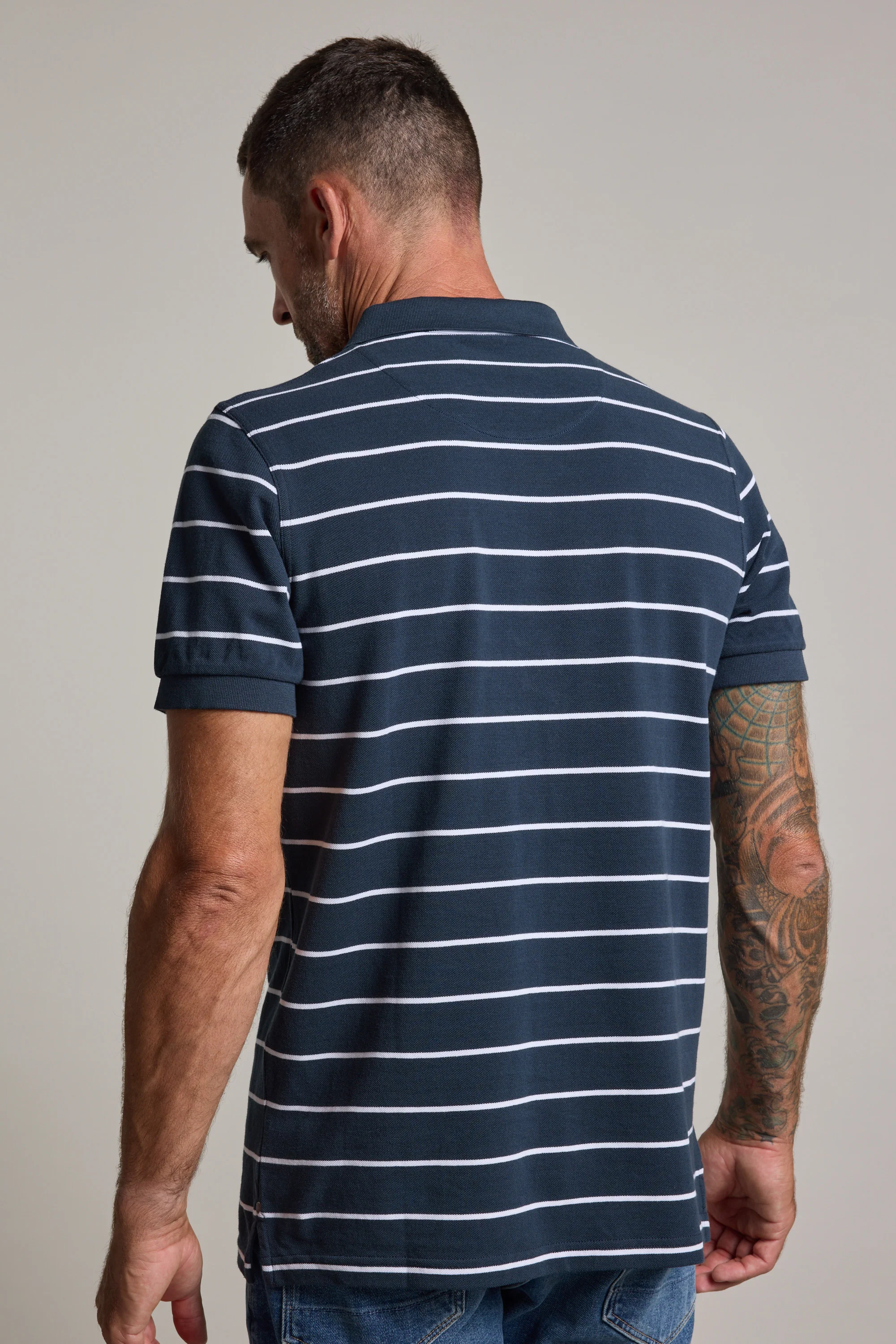 Regent Stripe Polo - Image 6