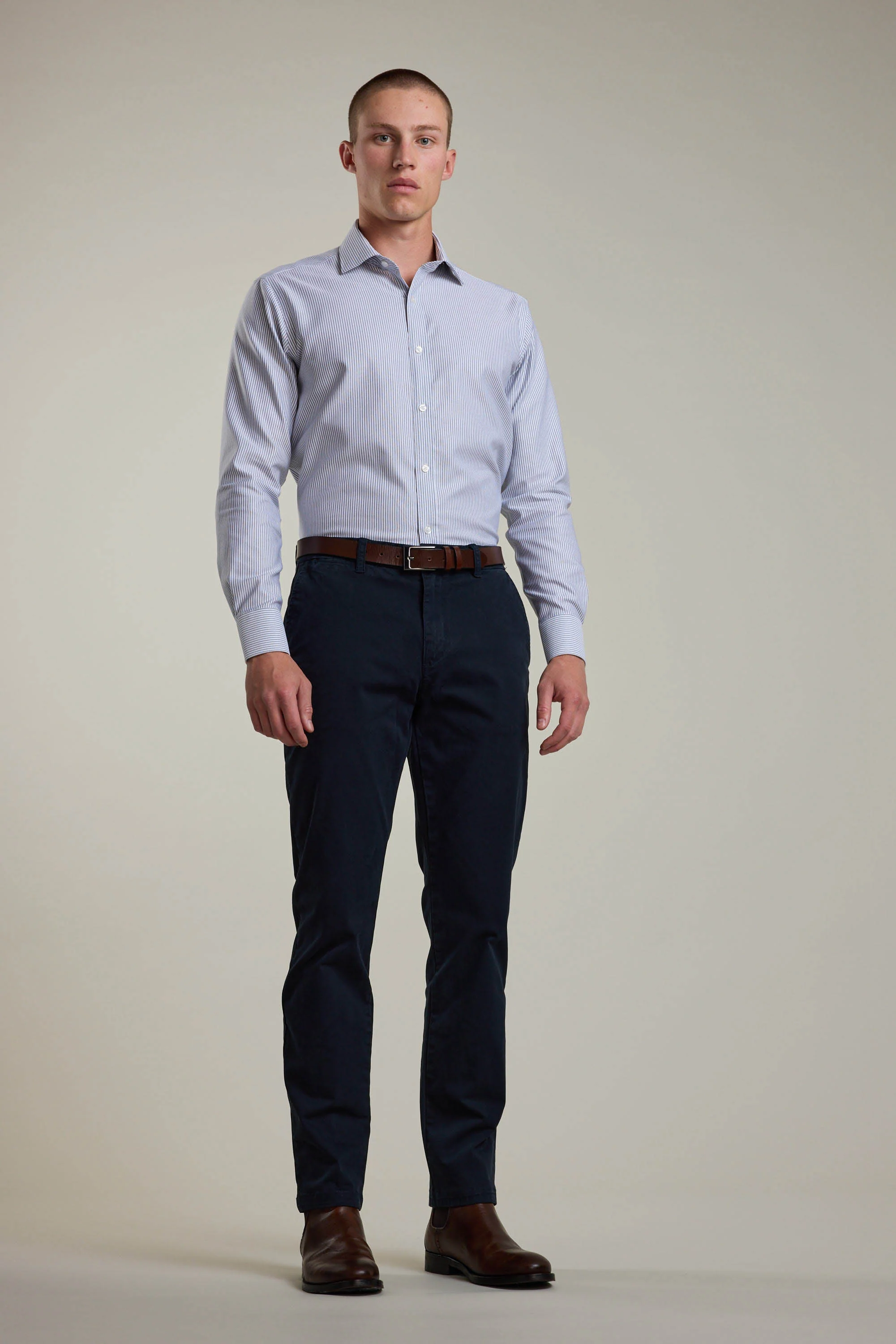 Rhea Stripe Business Shirt - Image 3