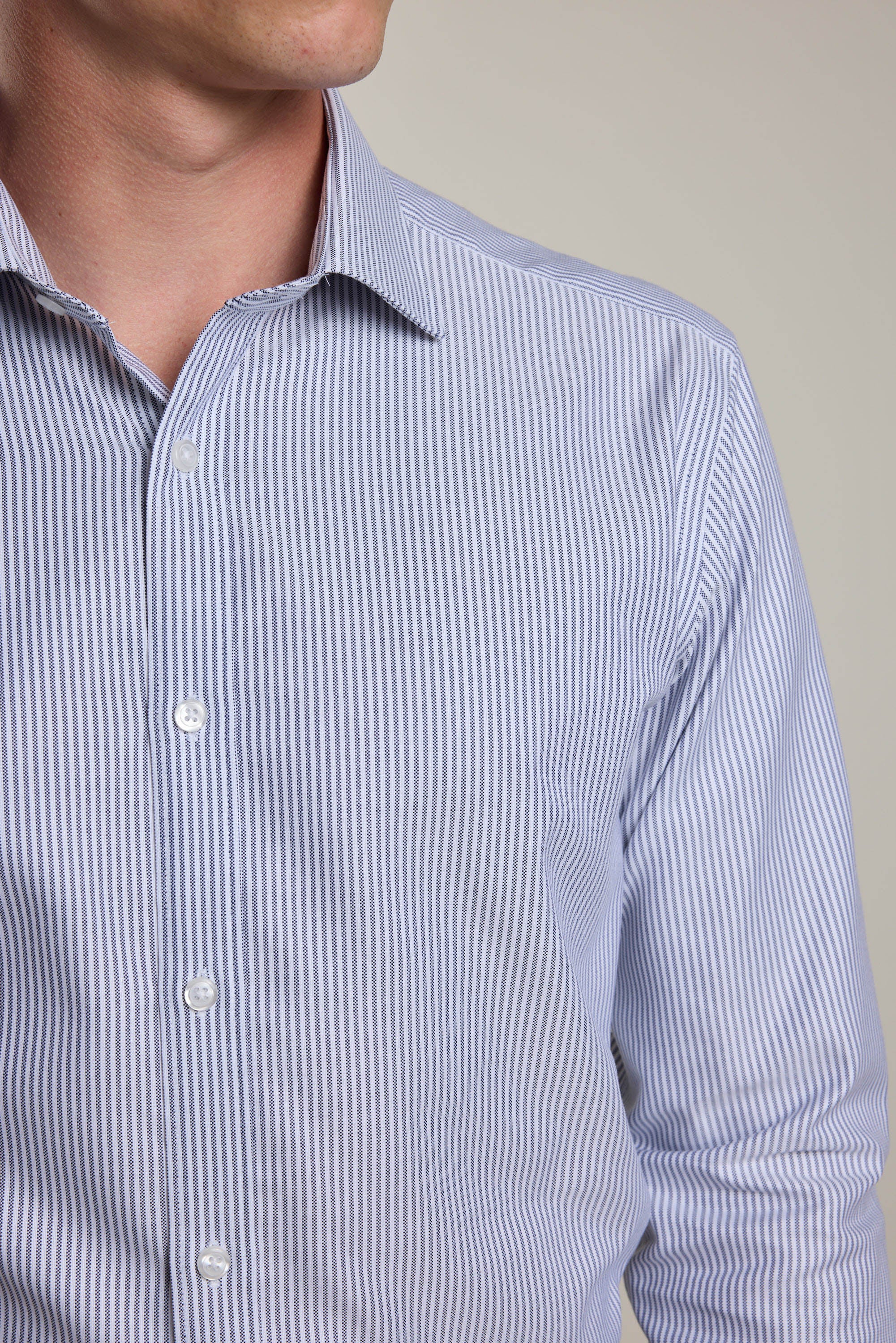 Rhea Stripe Business Shirt - Image 5