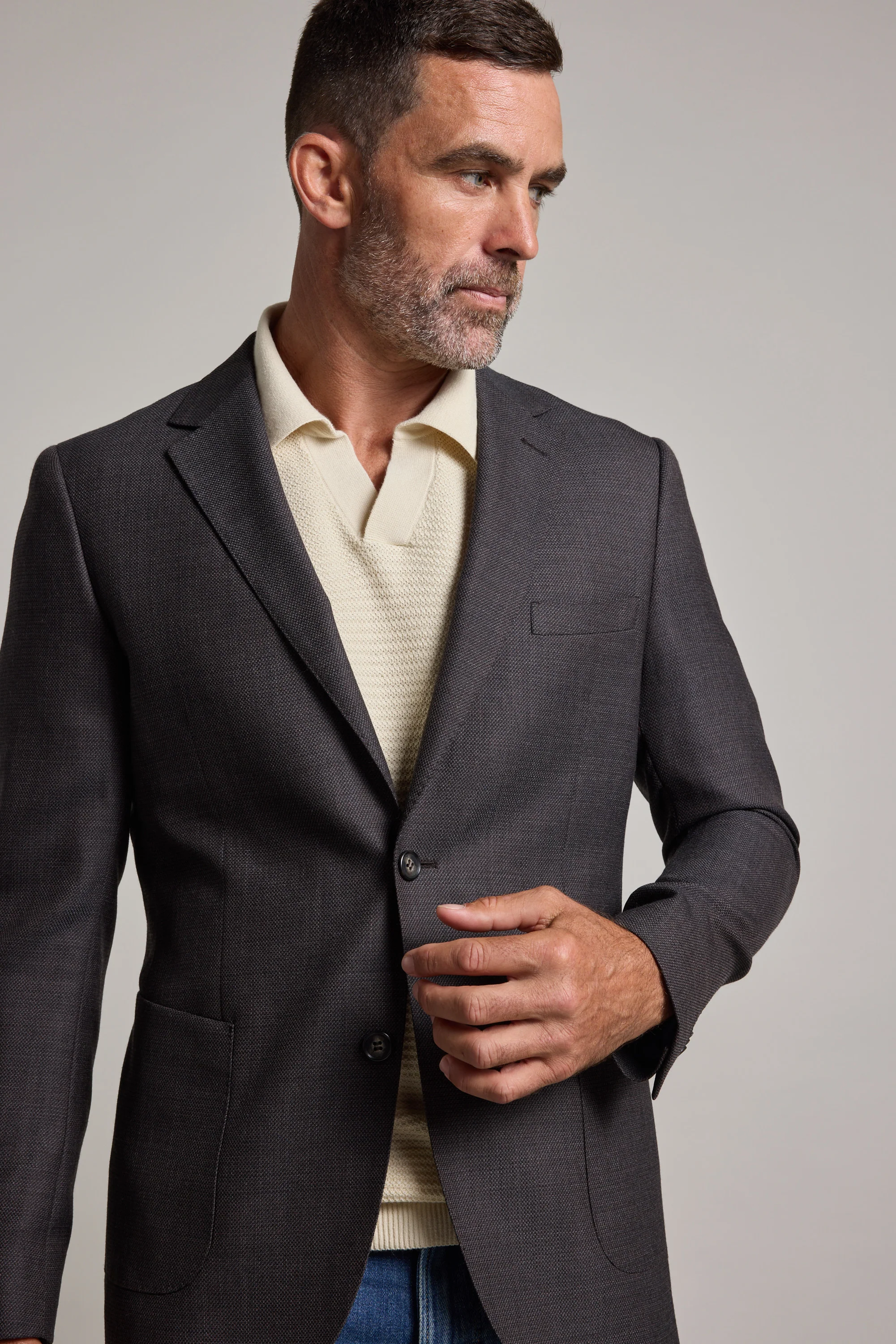 Riverside Texture Blazer - Image 5