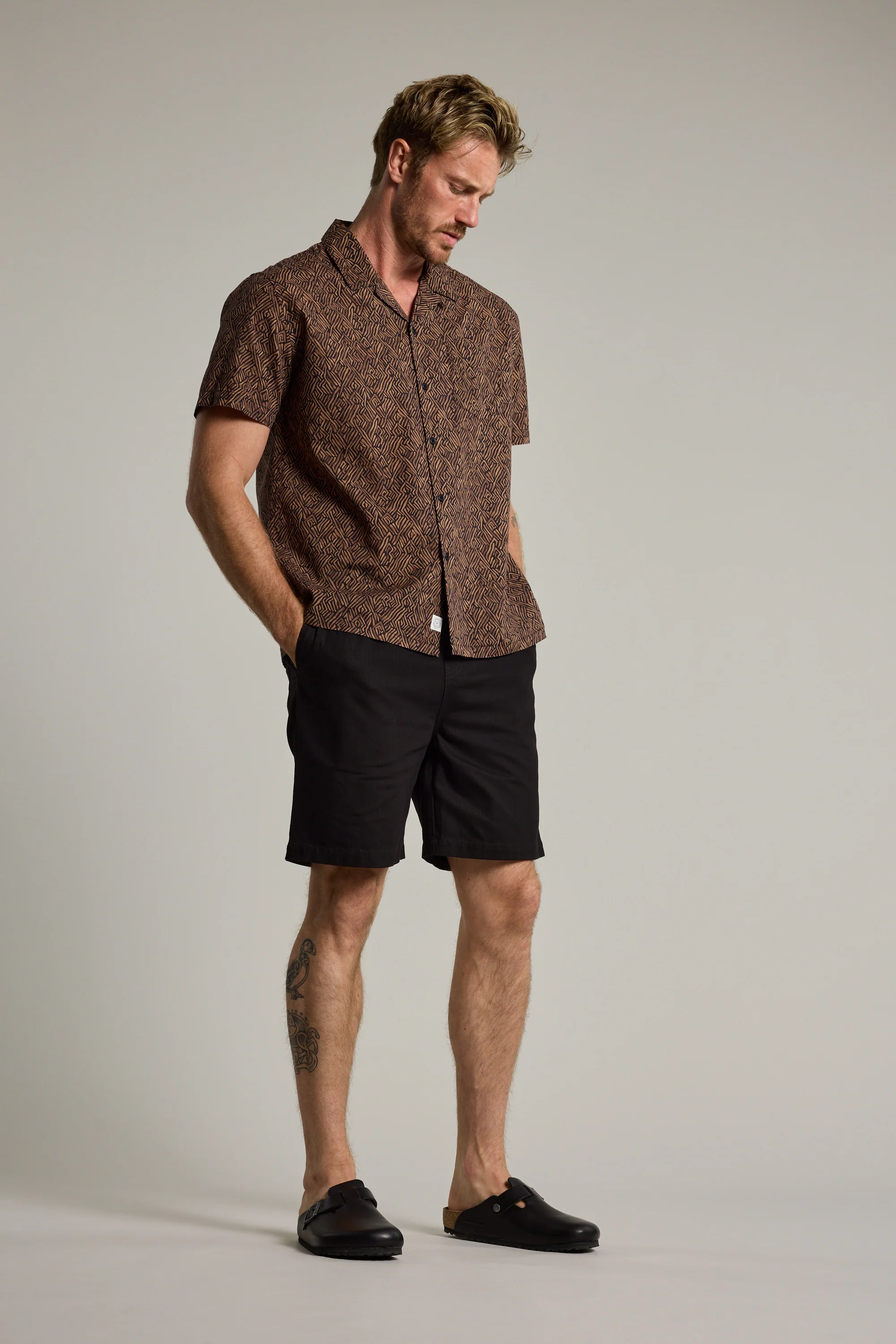 Ronald Print Cuban Shirt - Image 3