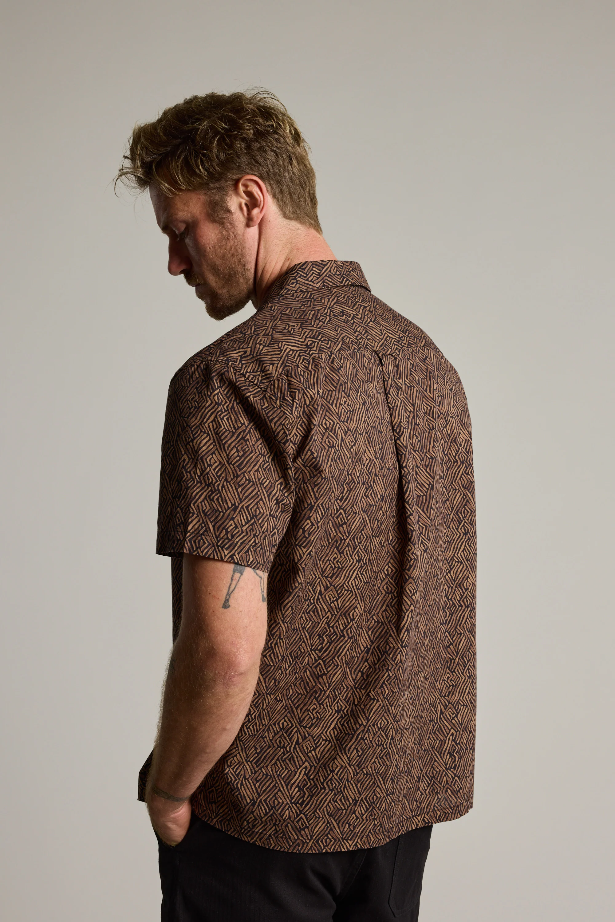 Ronald Print Cuban Shirt - Image 5