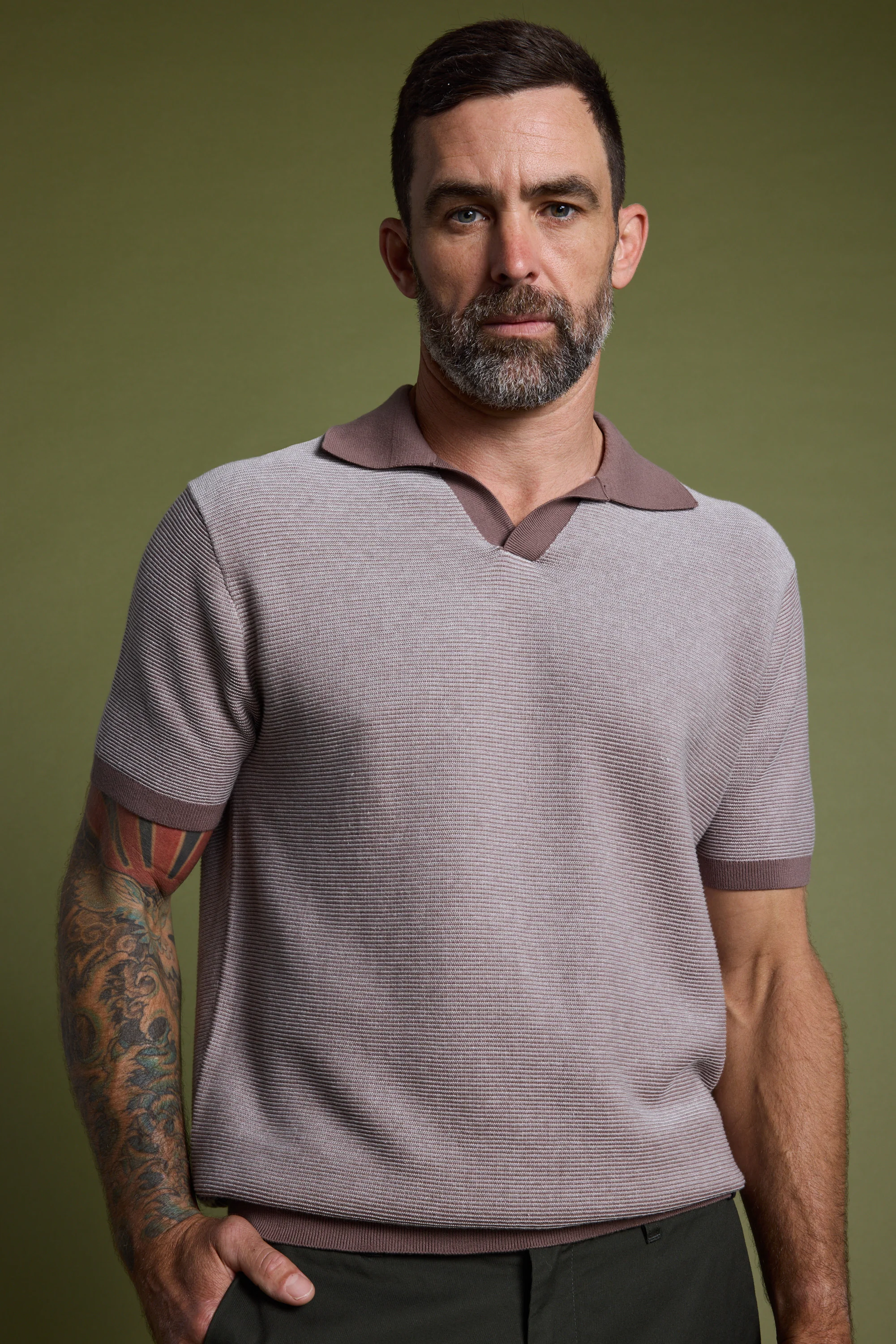 Rowan Knitted Polo - Image 6