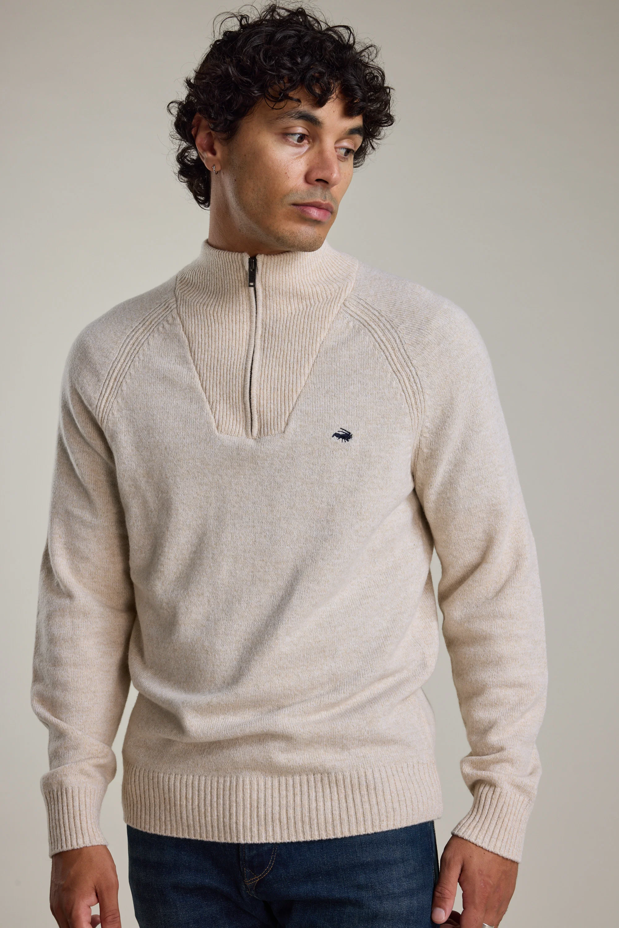 Rowley Woollen 1/4 Zip - Image 3