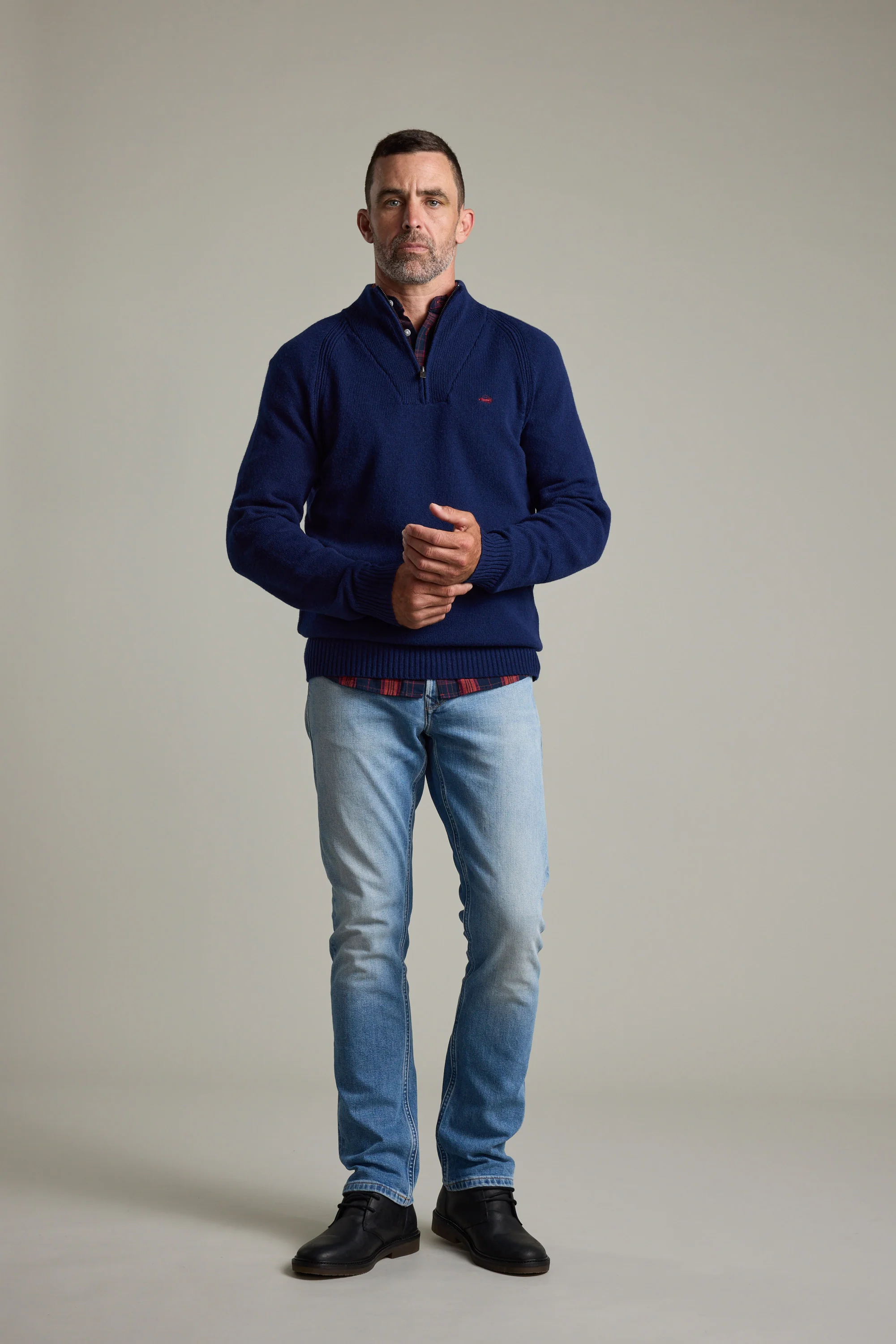 Rowley Woollen 1/4 Zip - Image 3