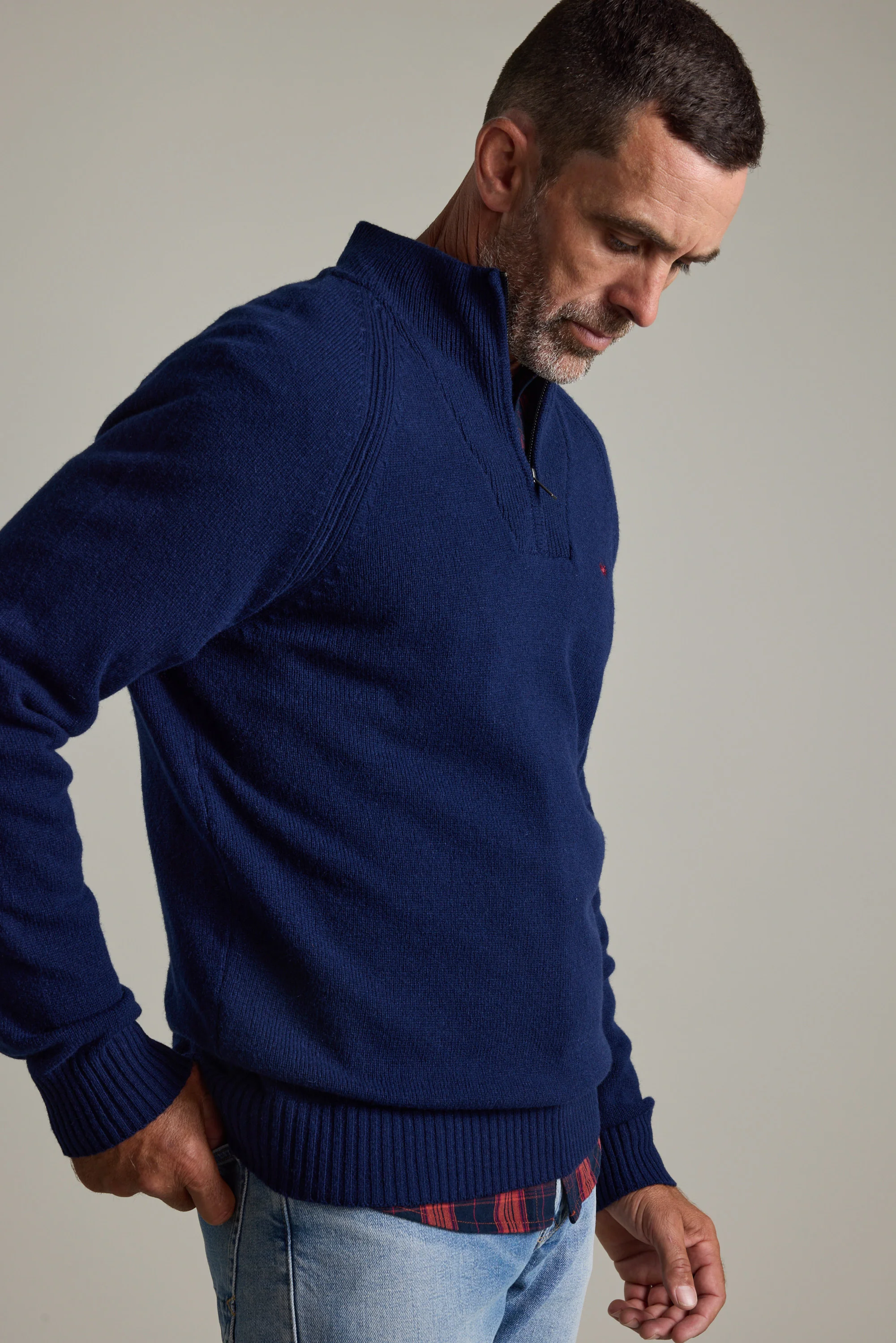 Rowley Woollen 1/4 Zip - Image 4