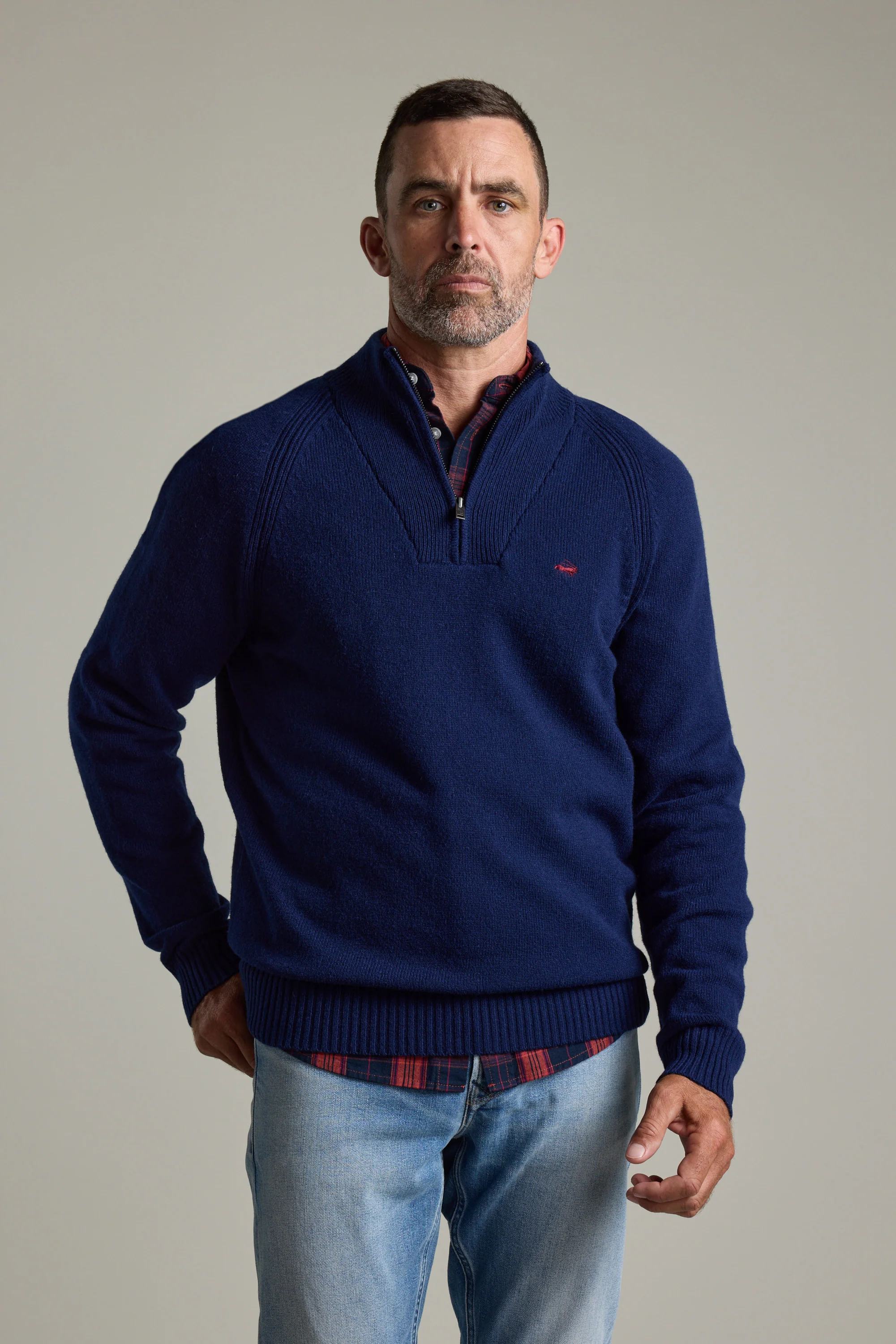 Rowley Woollen 1/4 Zip - Image 7