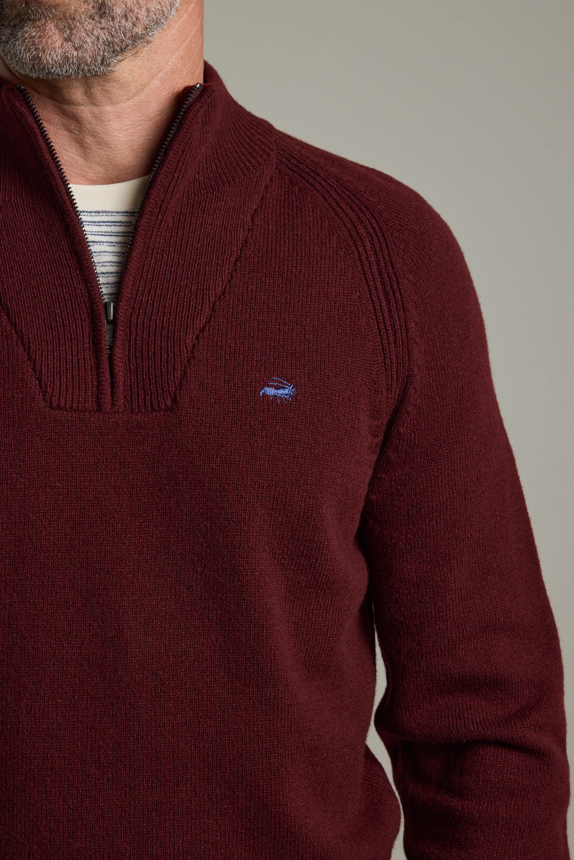 Rowley Woollen 1/4 Zip - Image 3