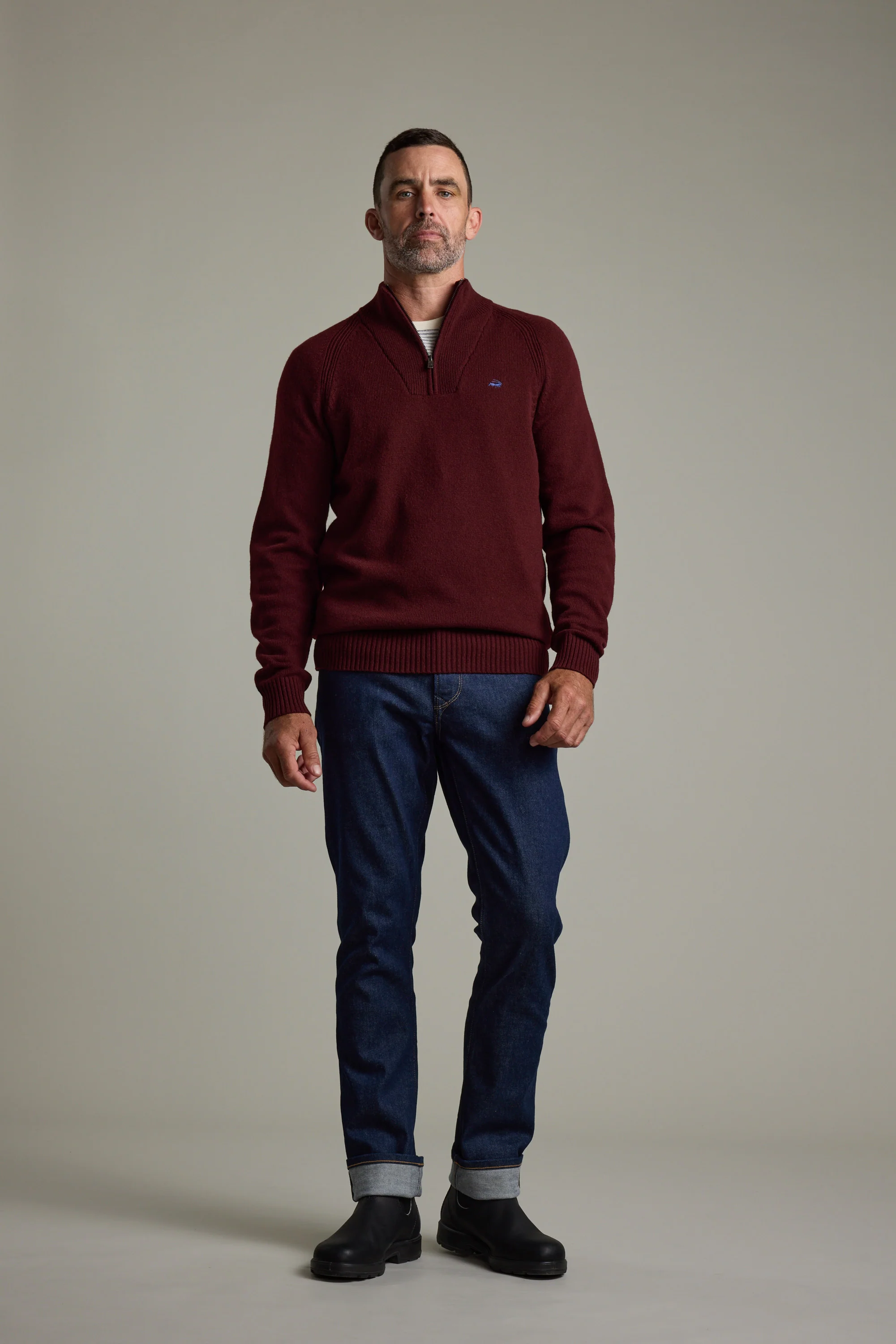 Rowley Woollen 1/4 Zip - Image 4