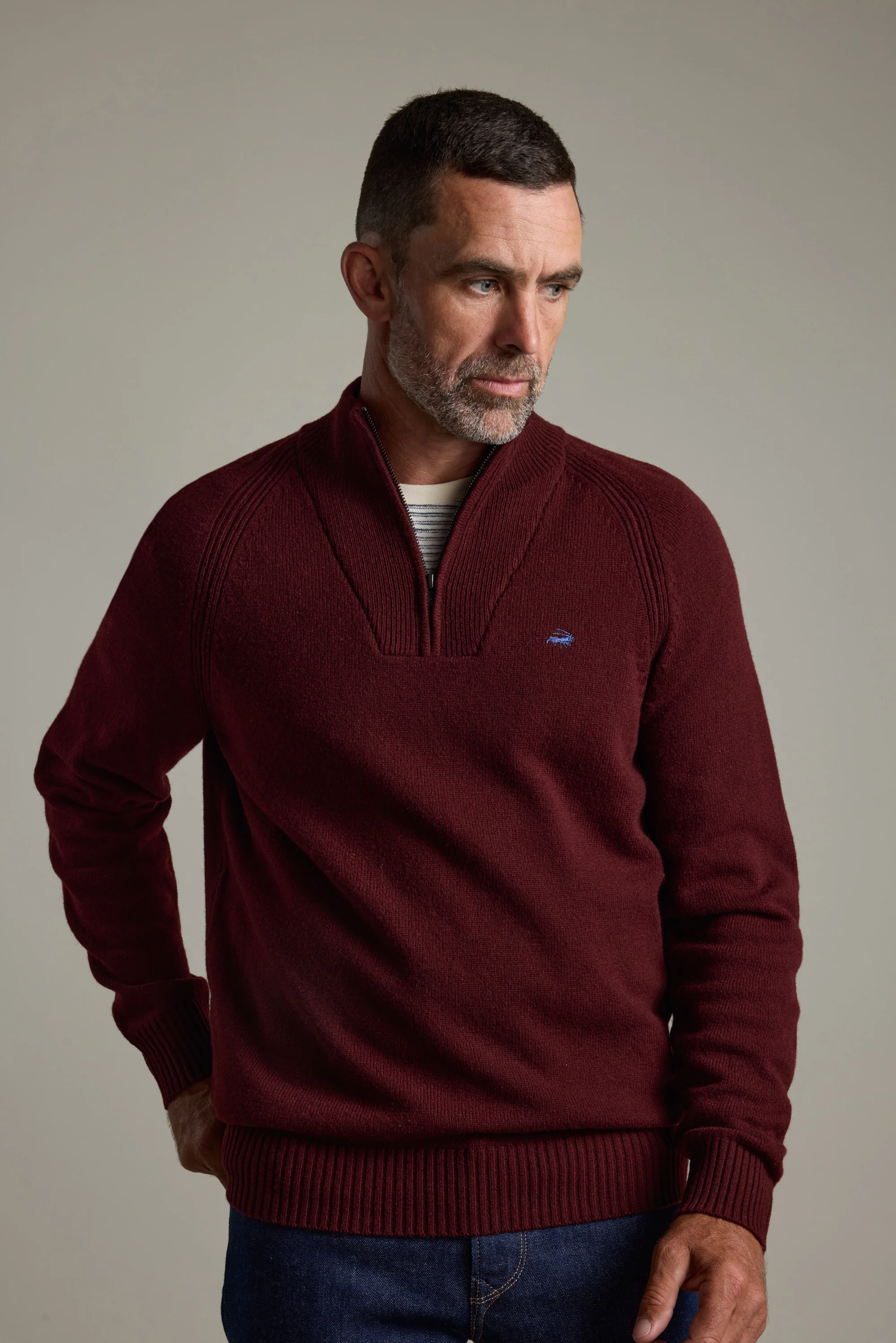 Rowley Woollen 1/4 Zip - Image 5