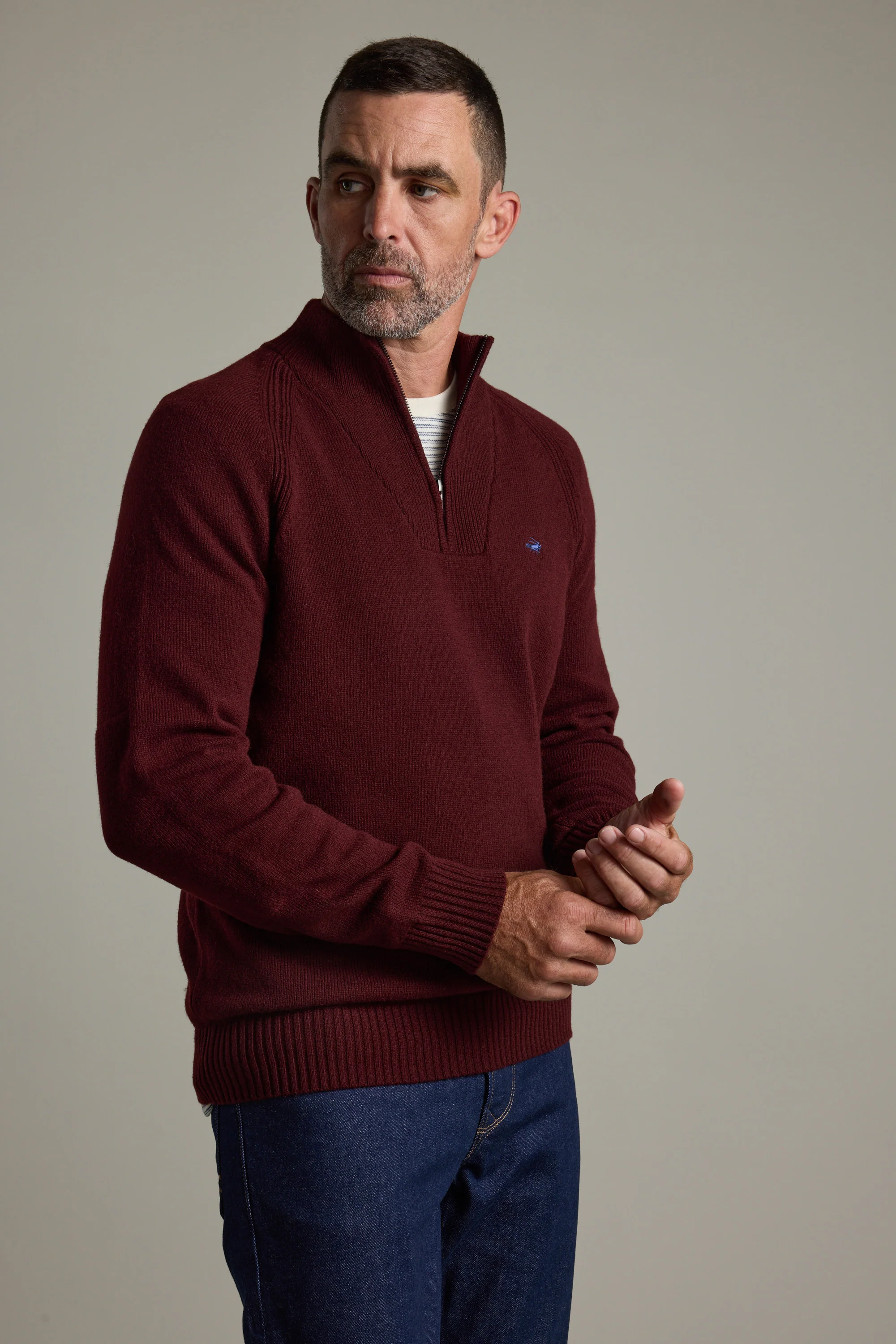 Rowley Woollen 1/4 Zip - Image 6