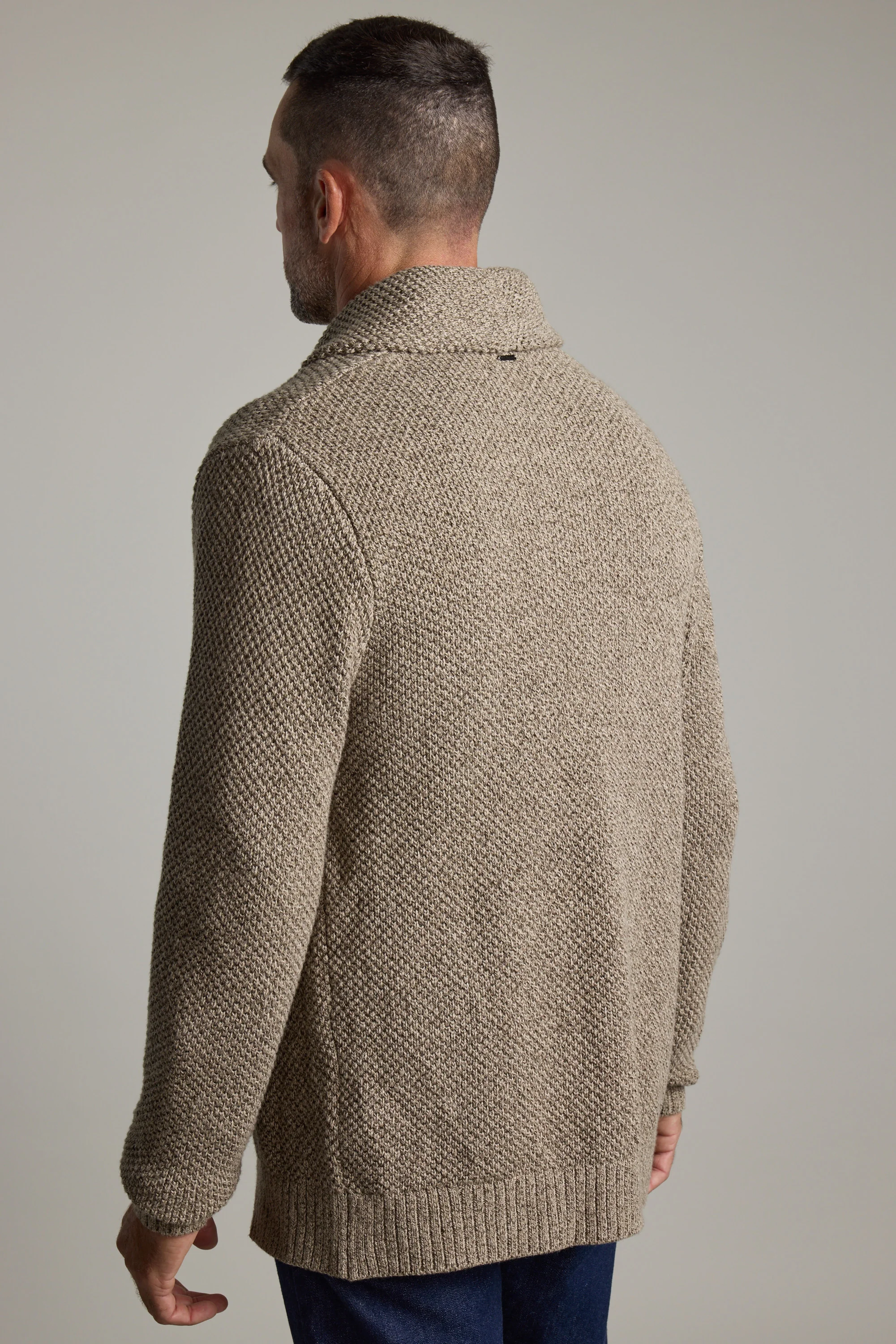 Rudder Cotton Shawl Cardi - Image 8