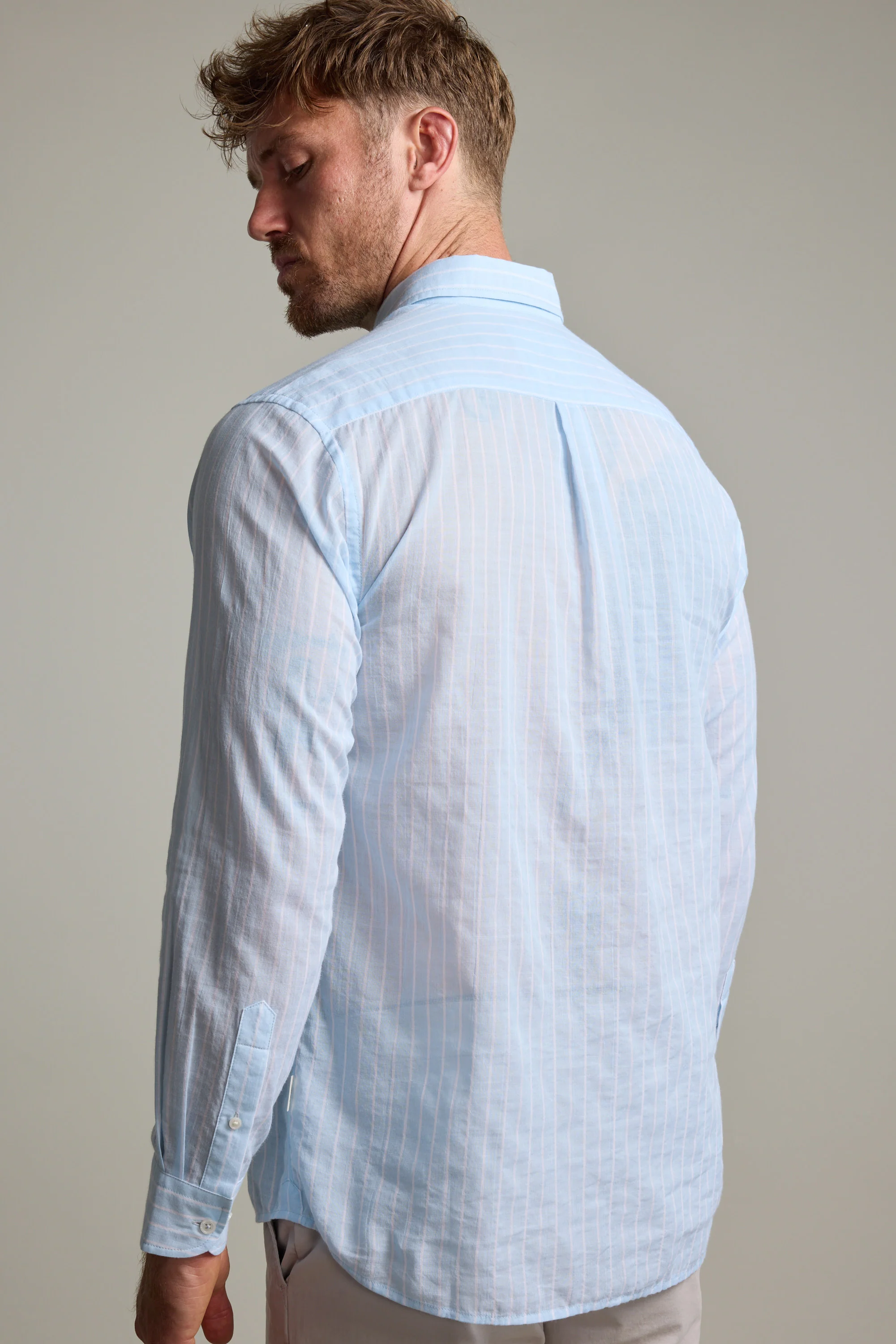 Russell Stripe Shirt - Image 6