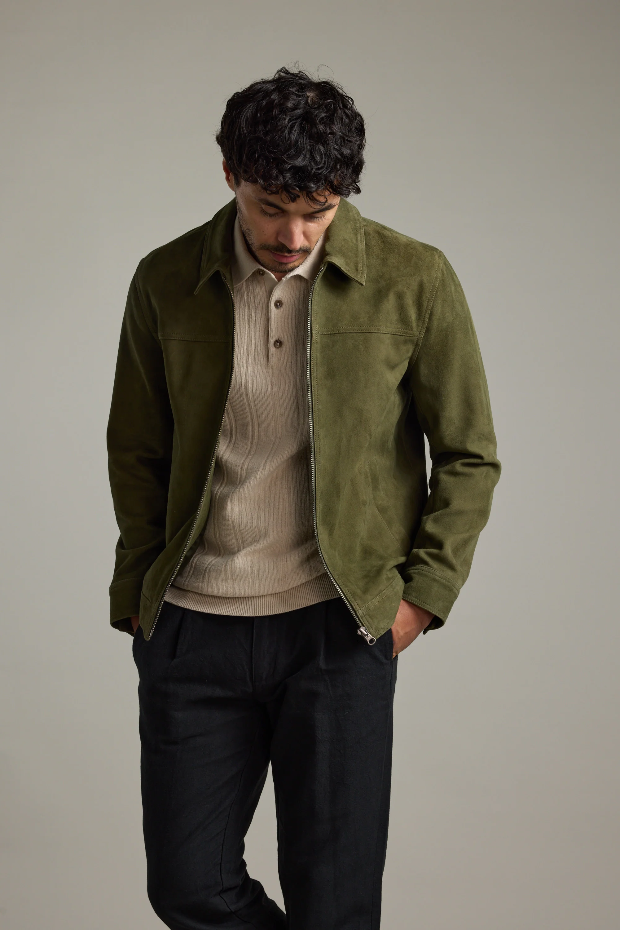 Salvor Suede Jacket - Image 2