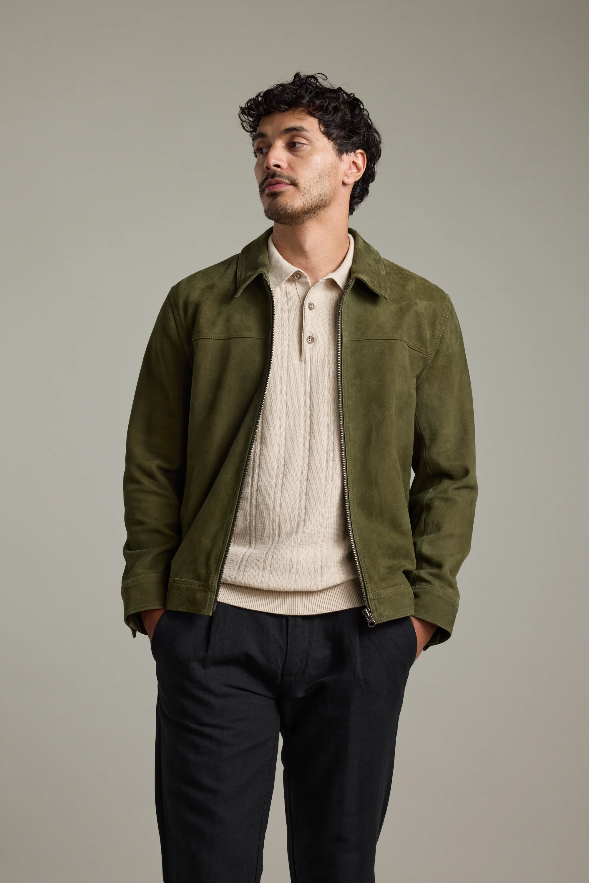 Salvor Suede Jacket - Image 4