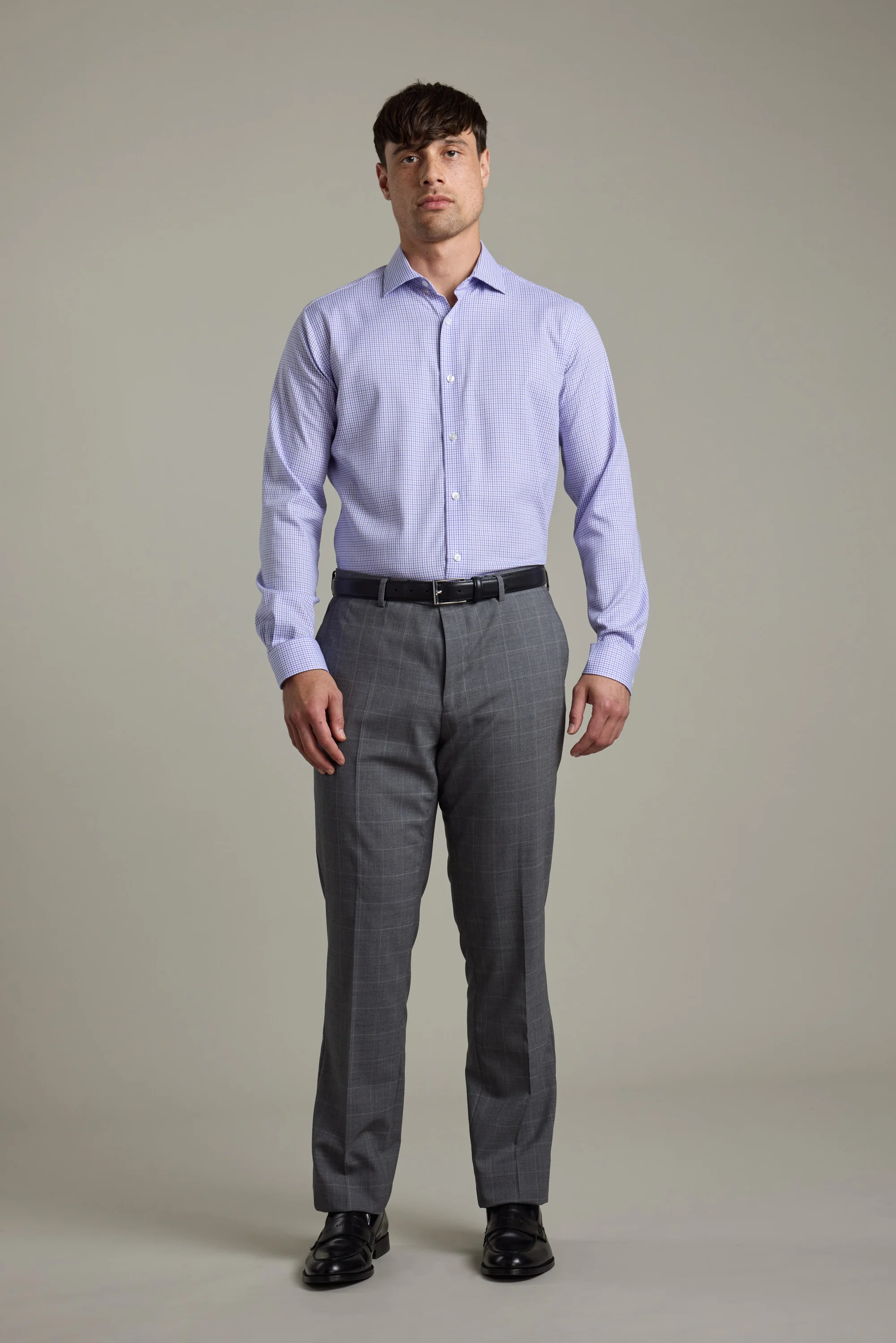 Sawson Check Business Shirt - Image 5