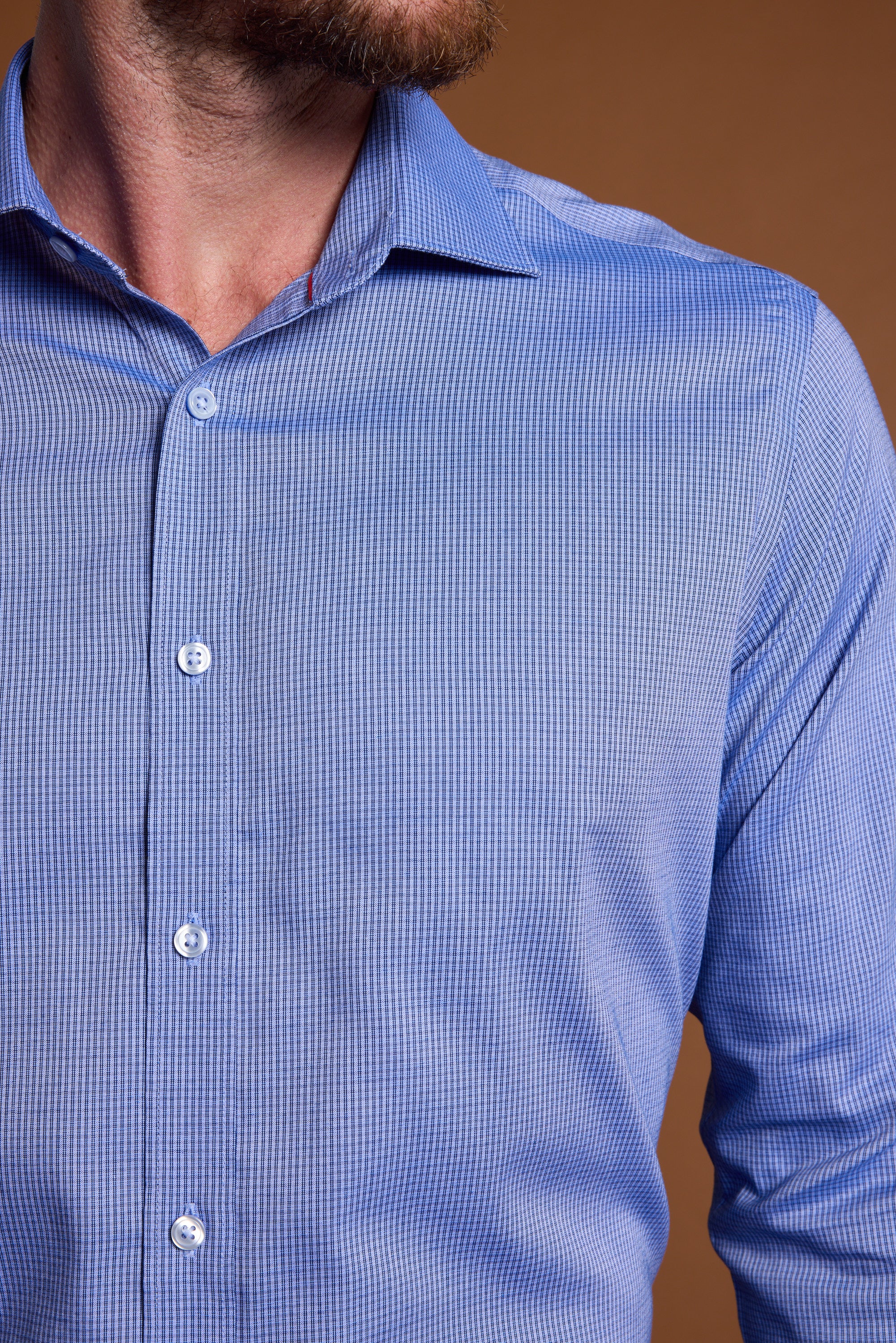 Saxon Texture Business Shirt - Image 4