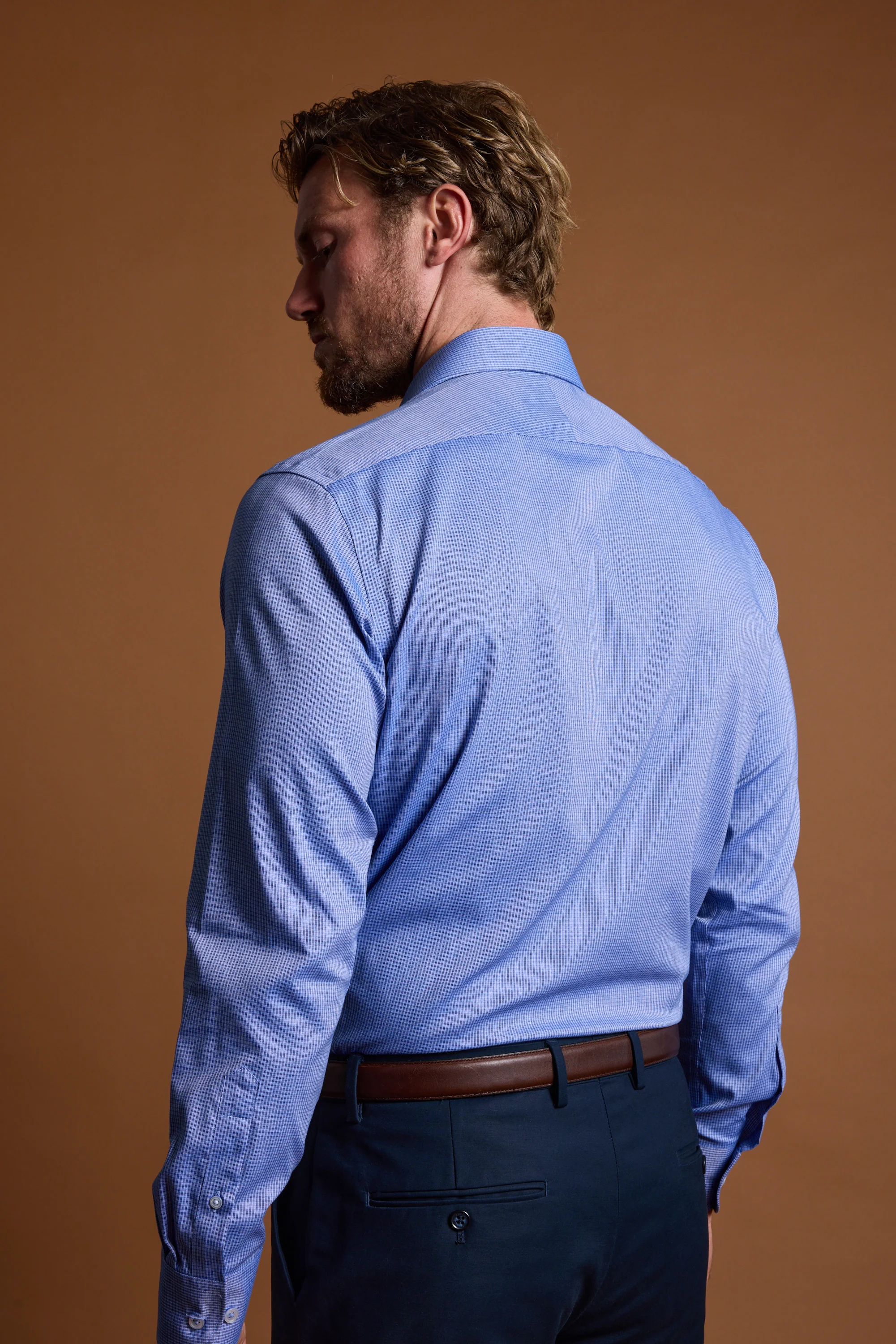 Saxon Texture Business Shirt - Image 5