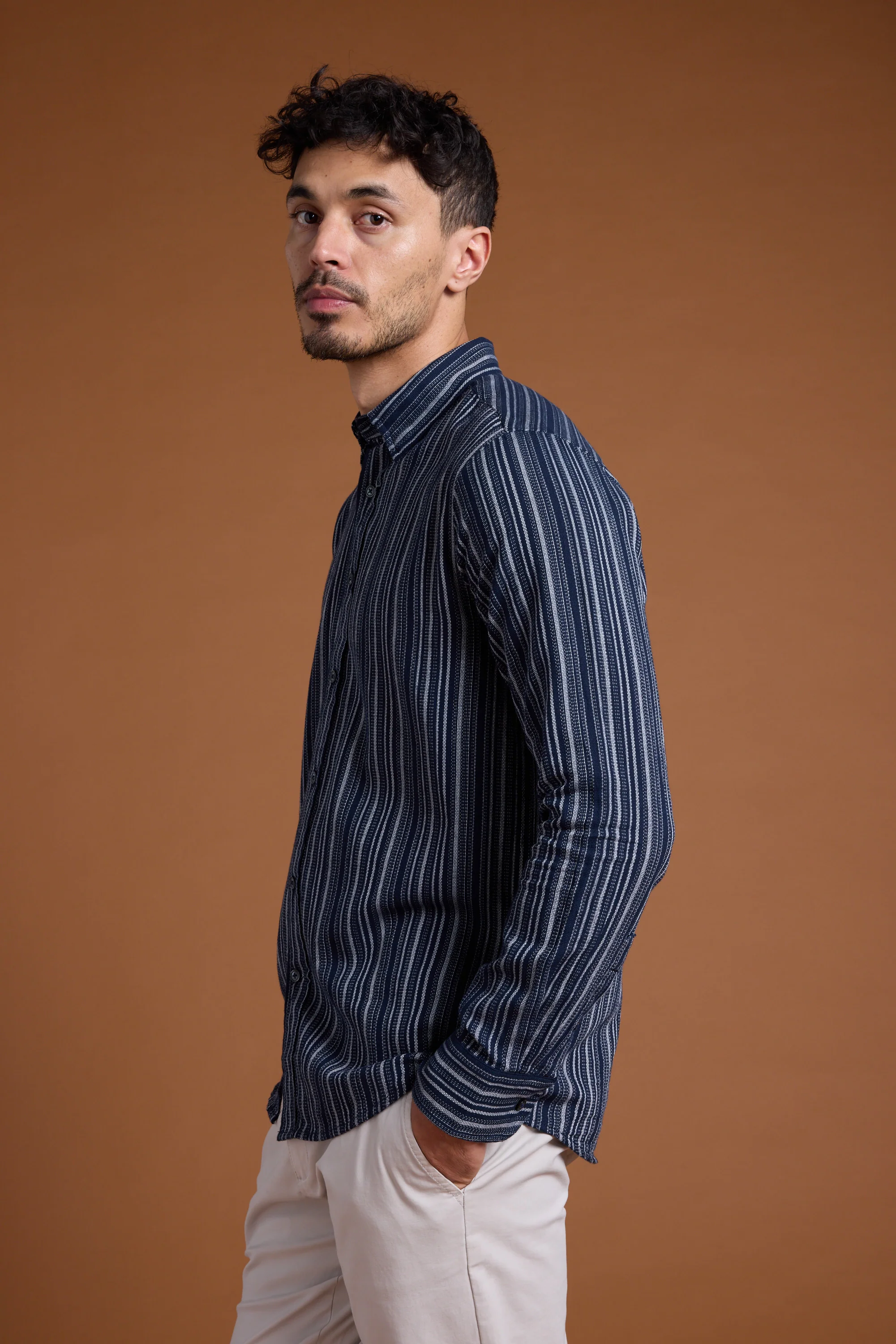 Scott Stripe Shirt - Image 2