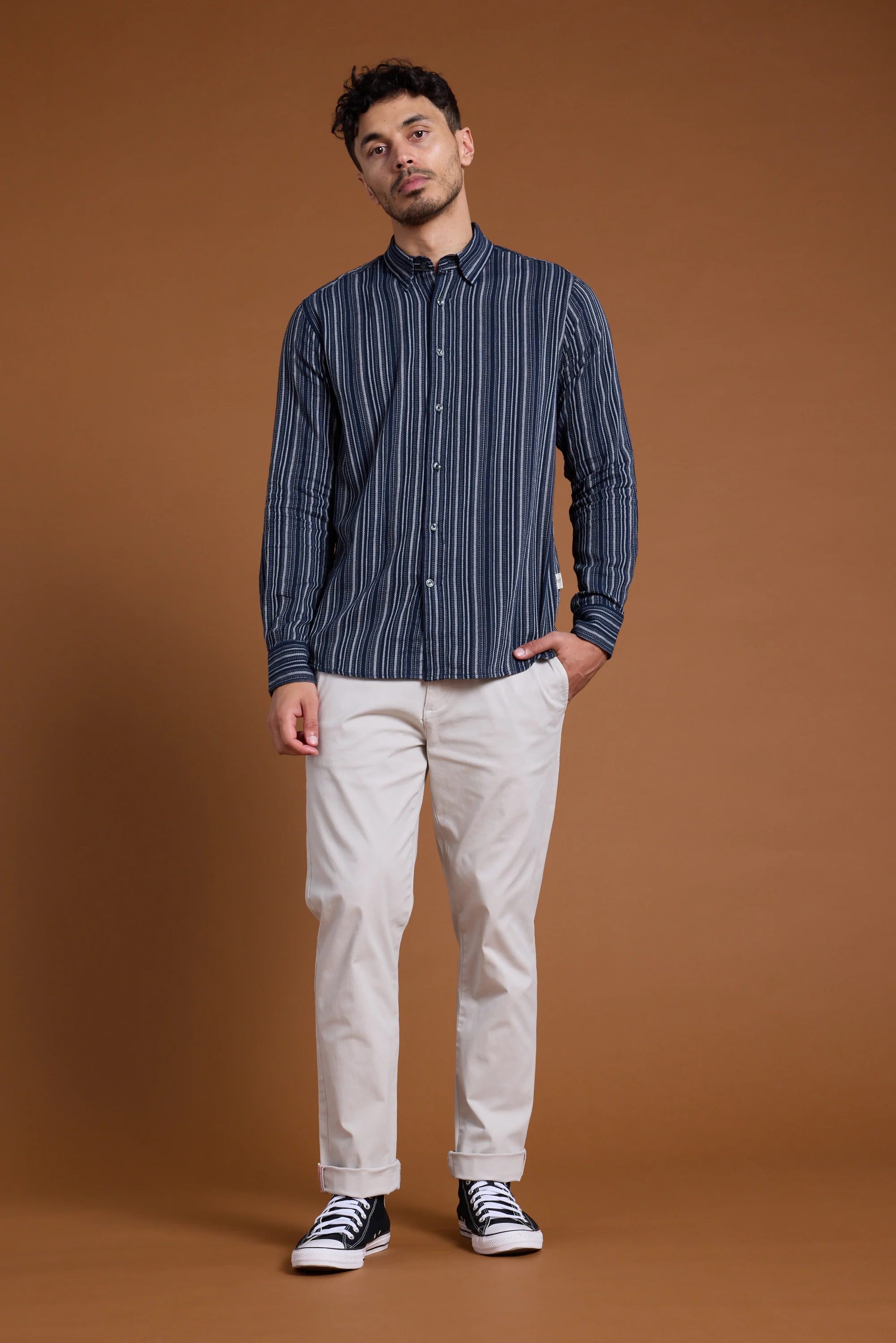 Scott Stripe Shirt - Image 3