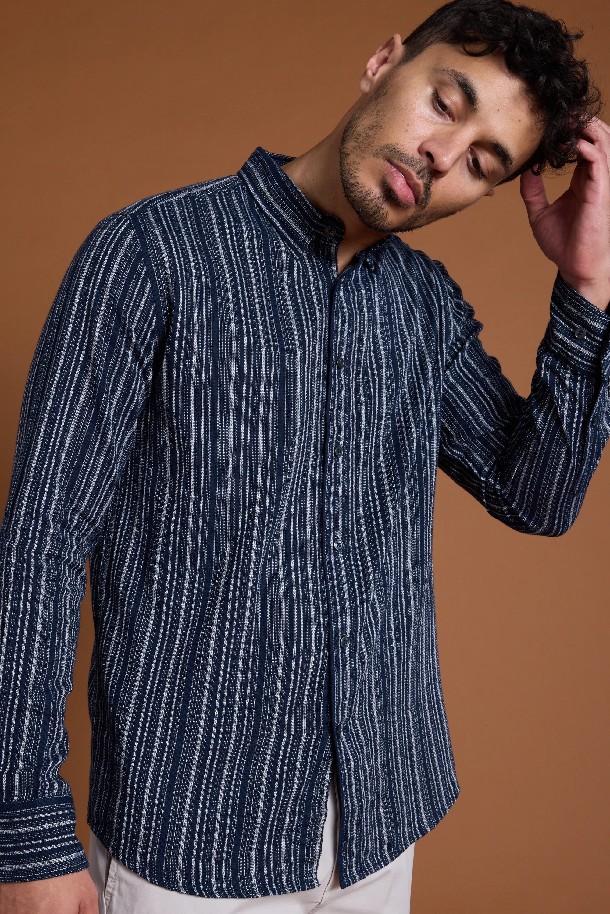 Scott Stripe Shirt - Image 4