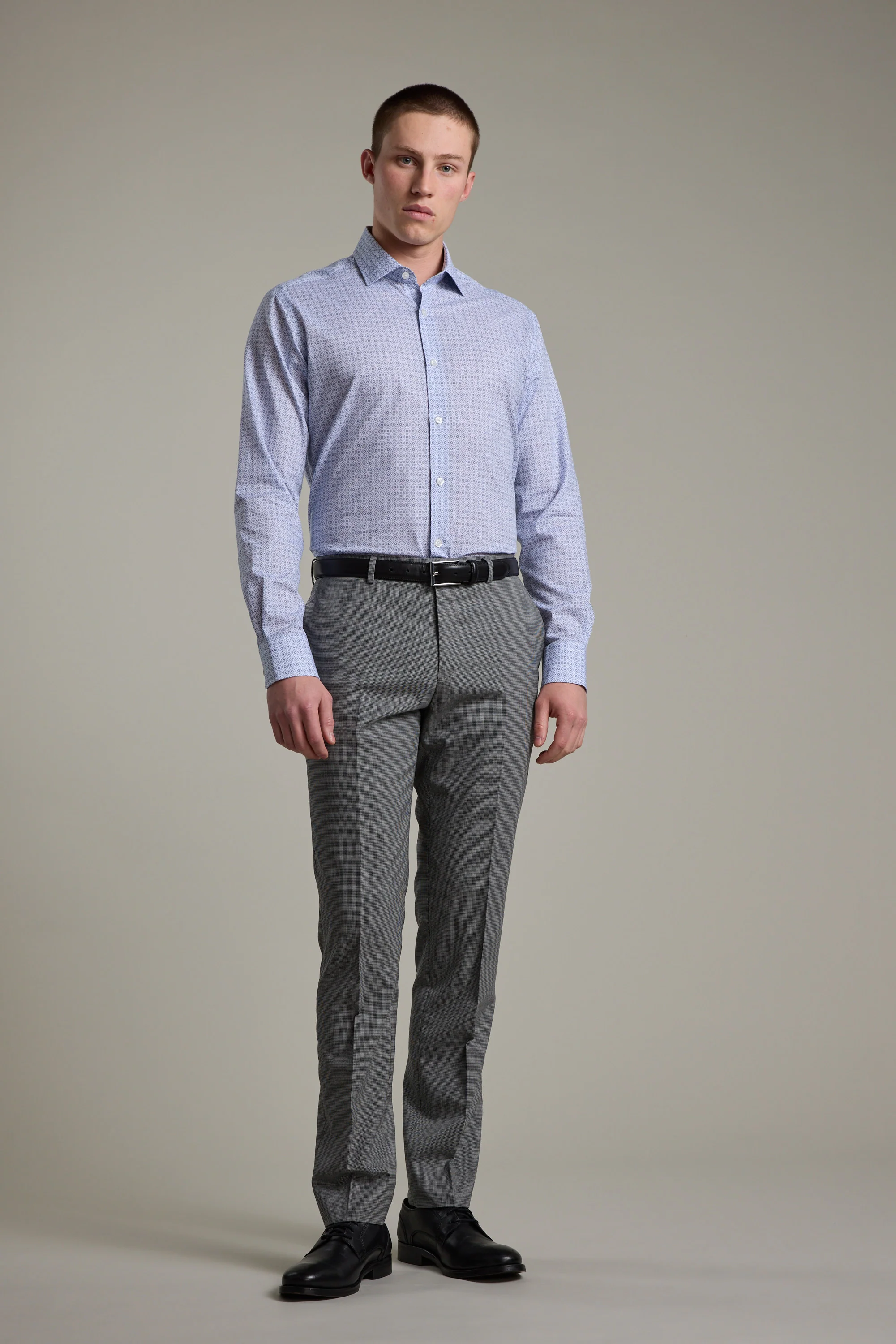 Seton Print Business Shirt - Image 5