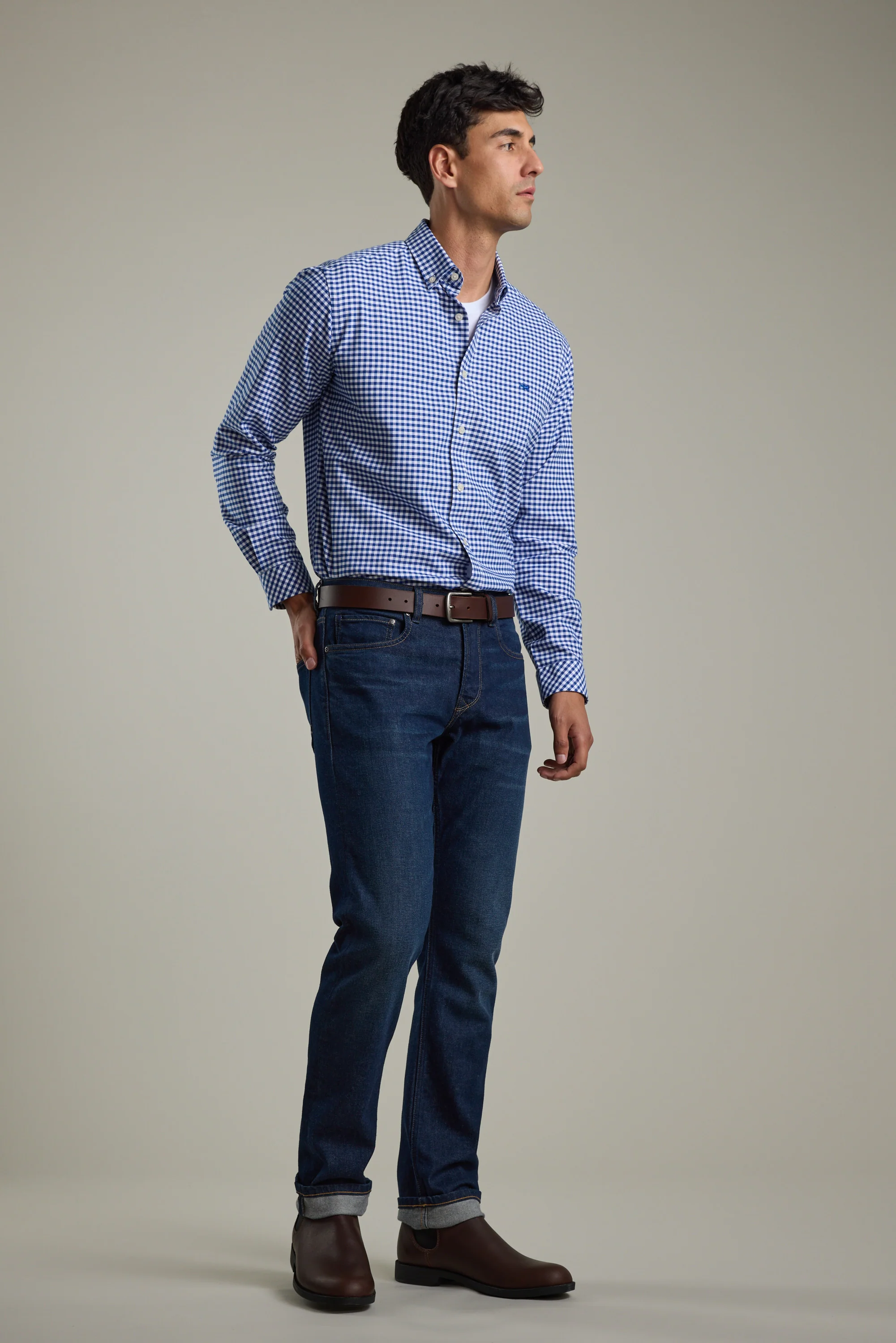 Sinton Check Shirt - Image 4